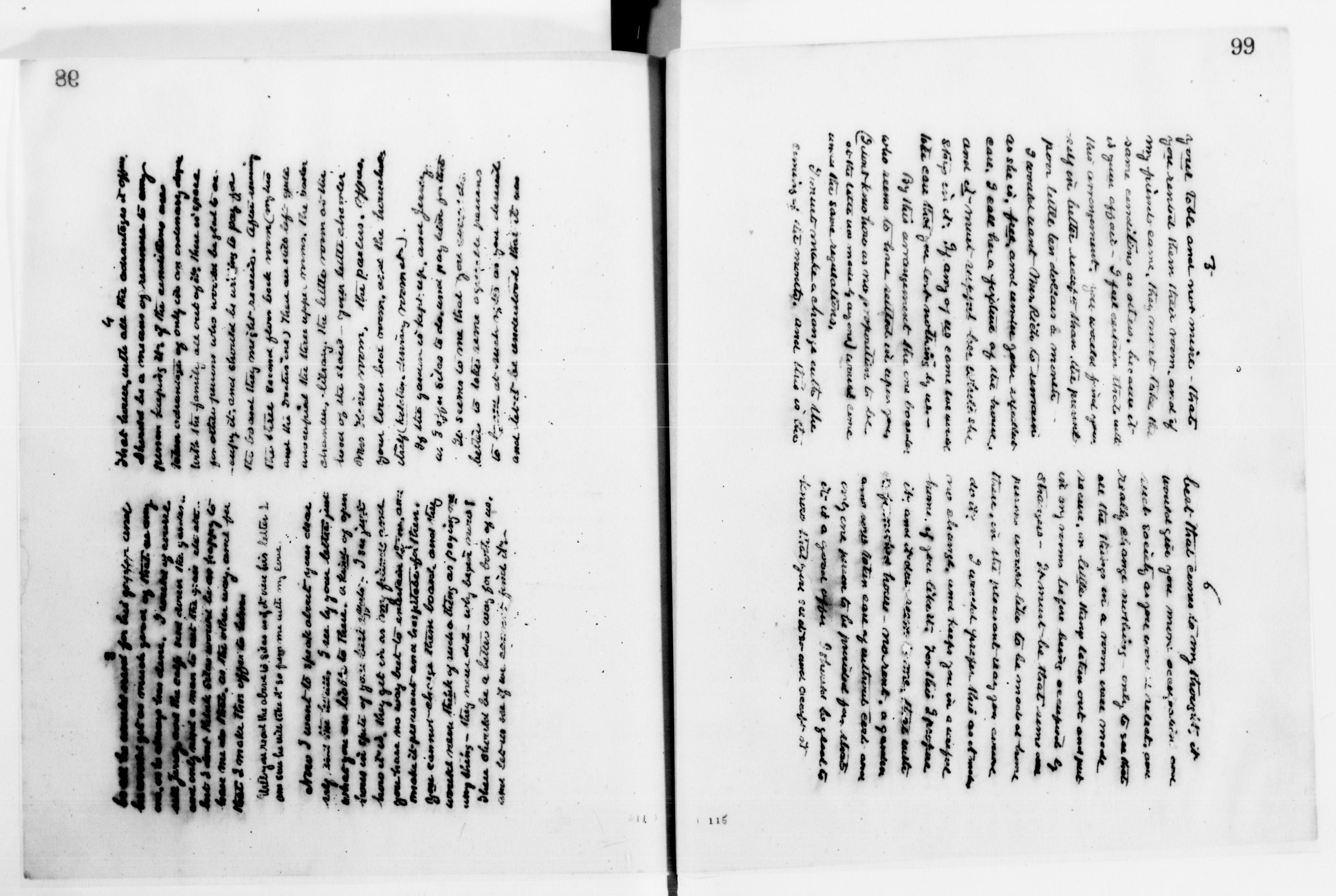 Scanned image of the current content page