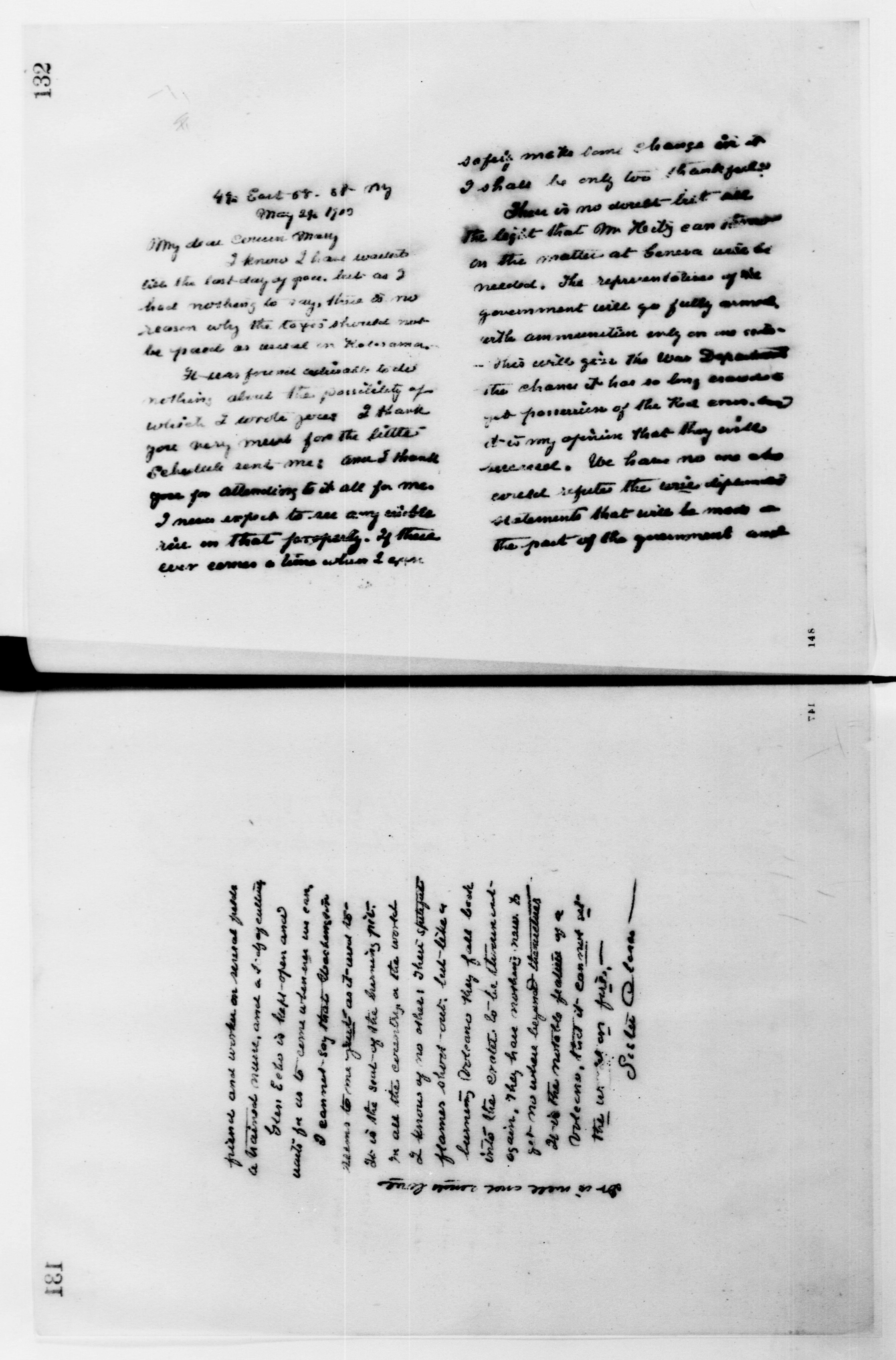 Scanned image of the current content page