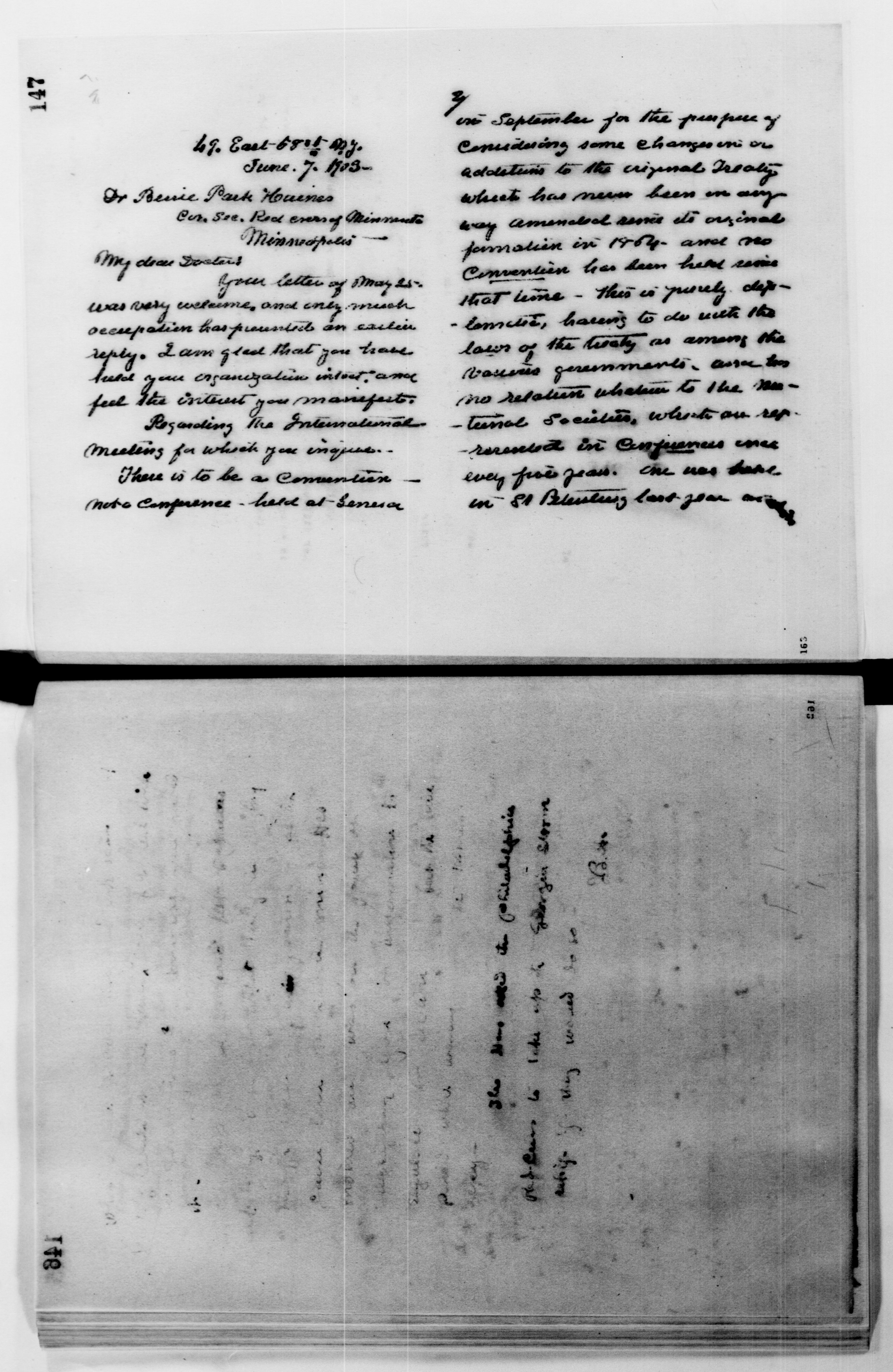 Scanned image of the current content page