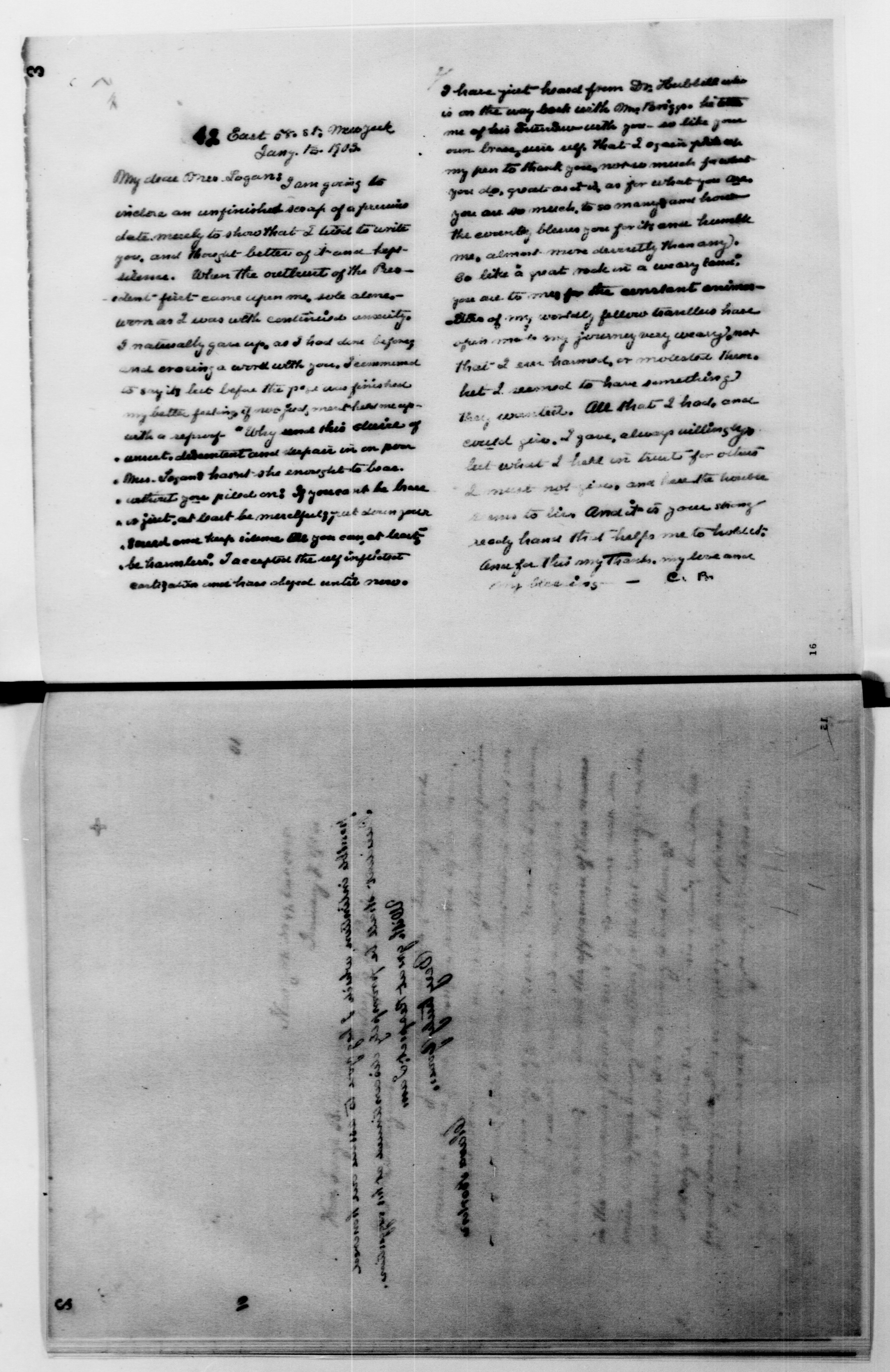 Scanned image of the current content page