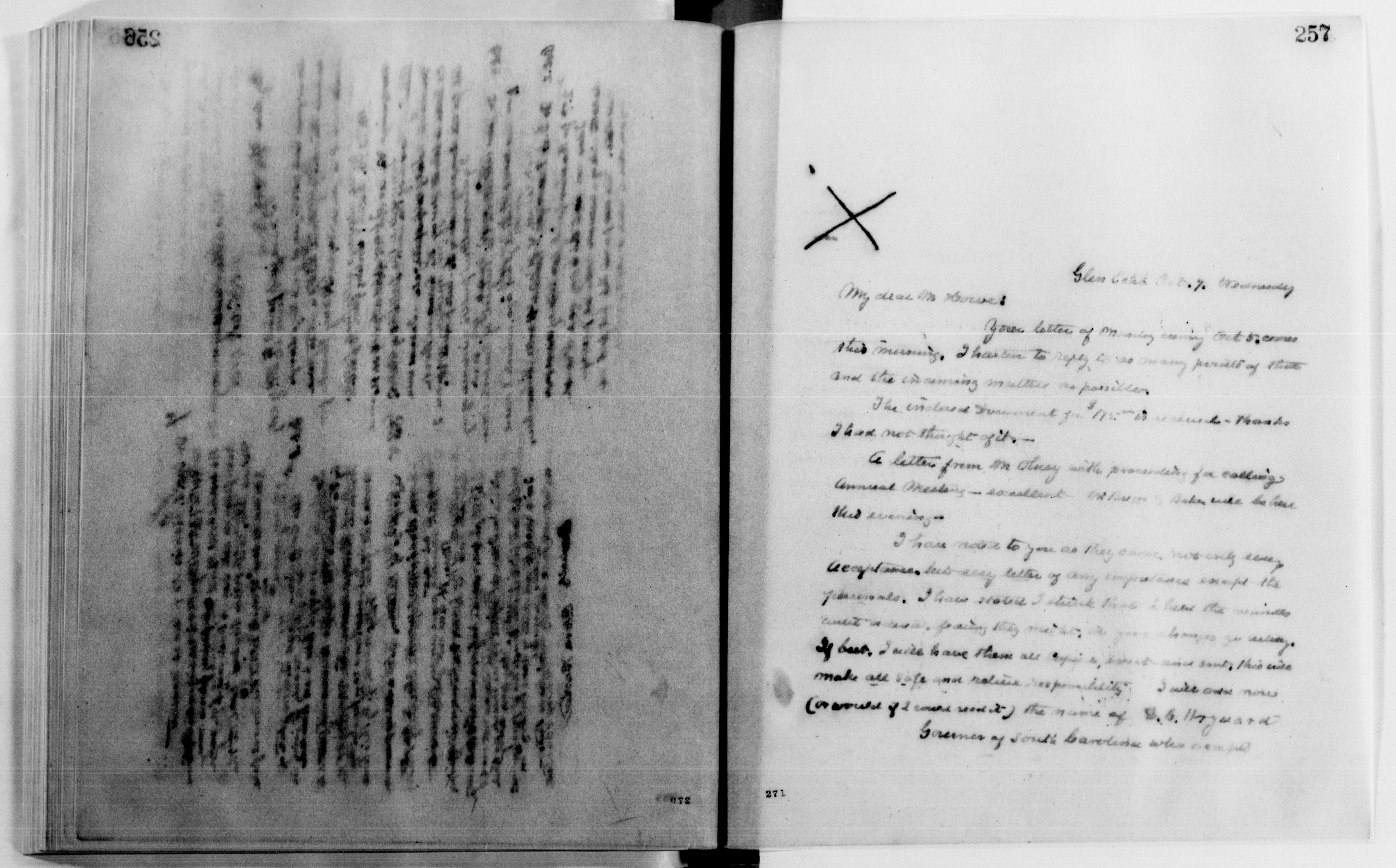 Scanned image of the current content page