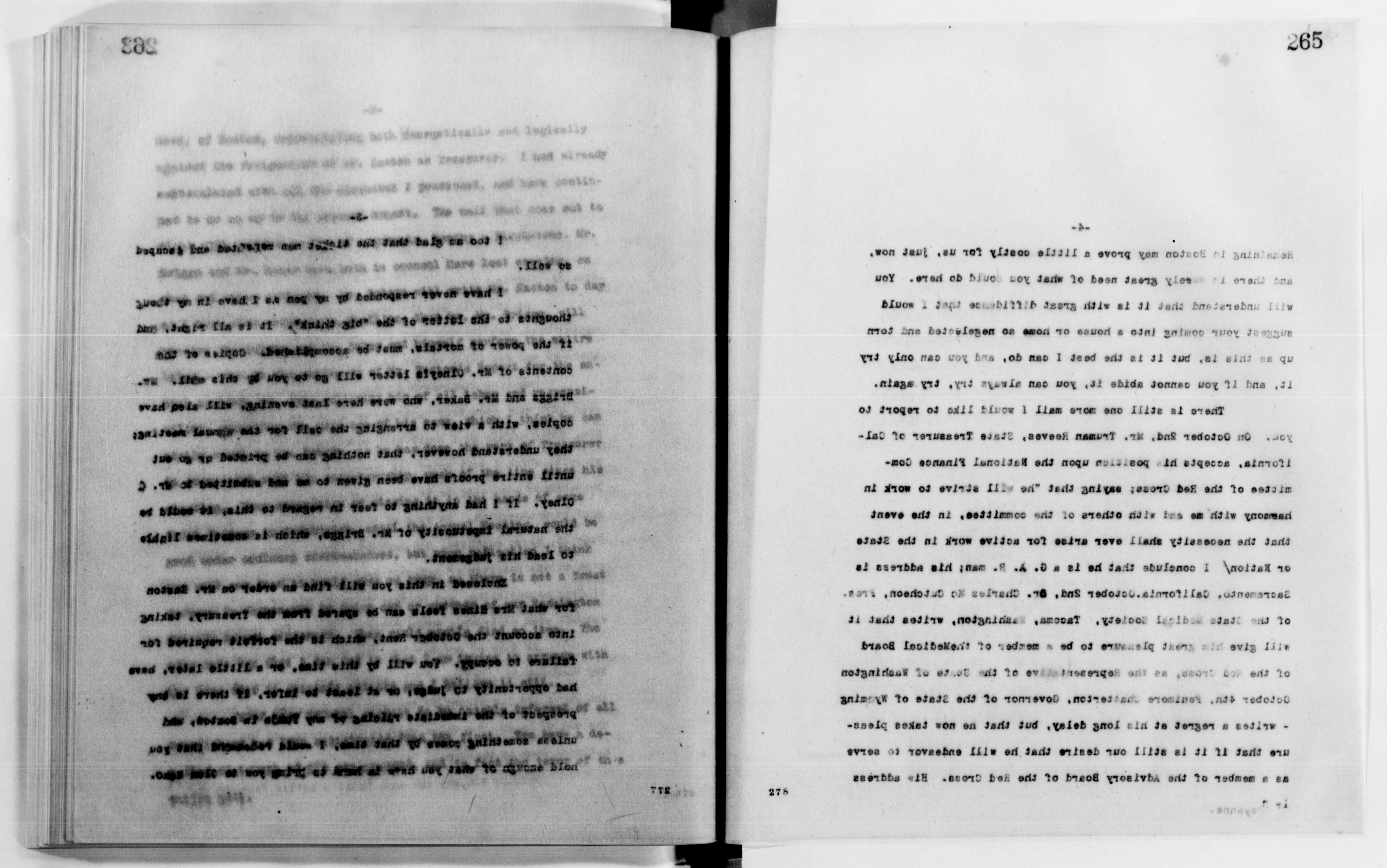 Scanned image of the current content page