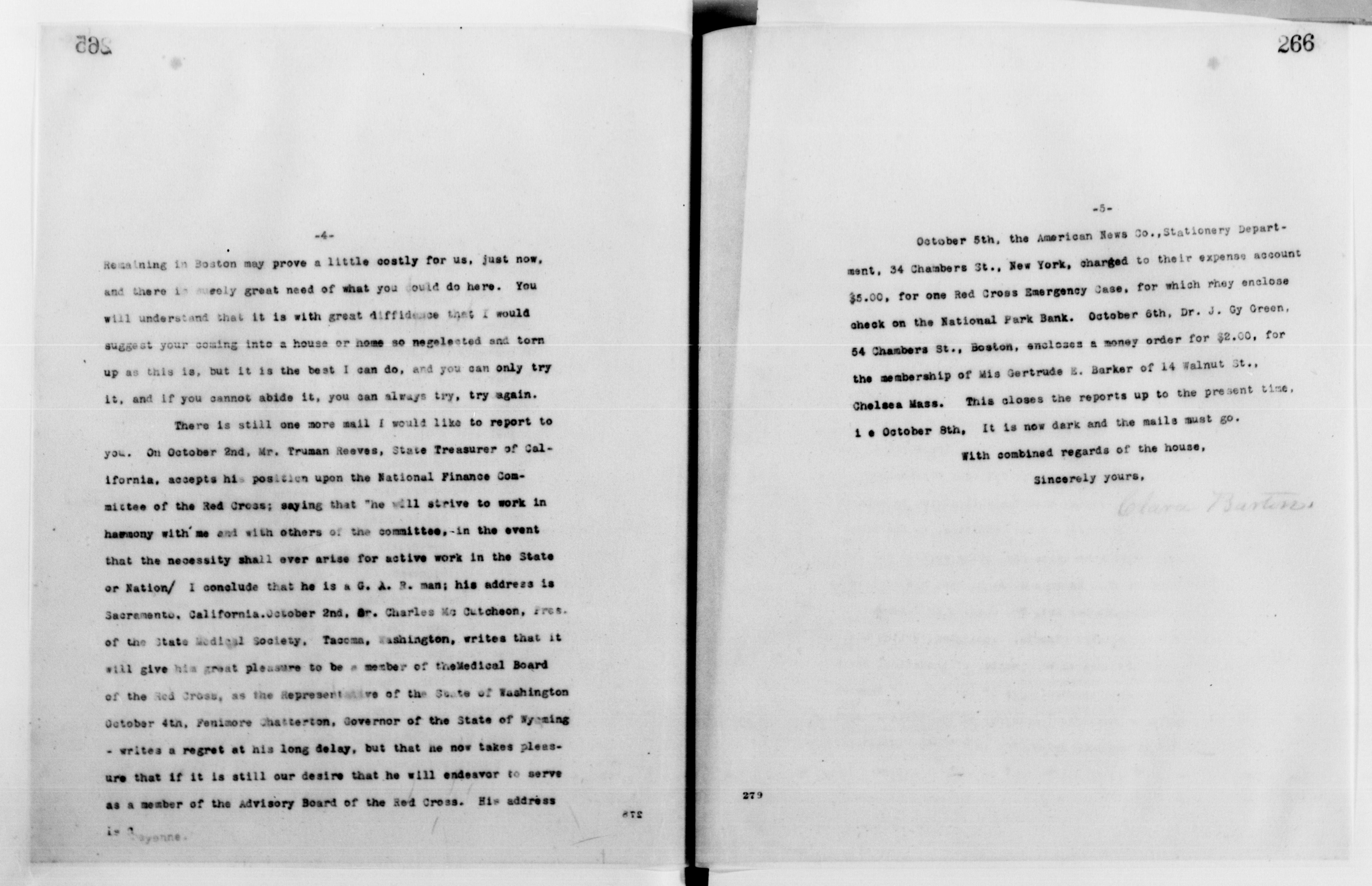 Scanned image of the current content page