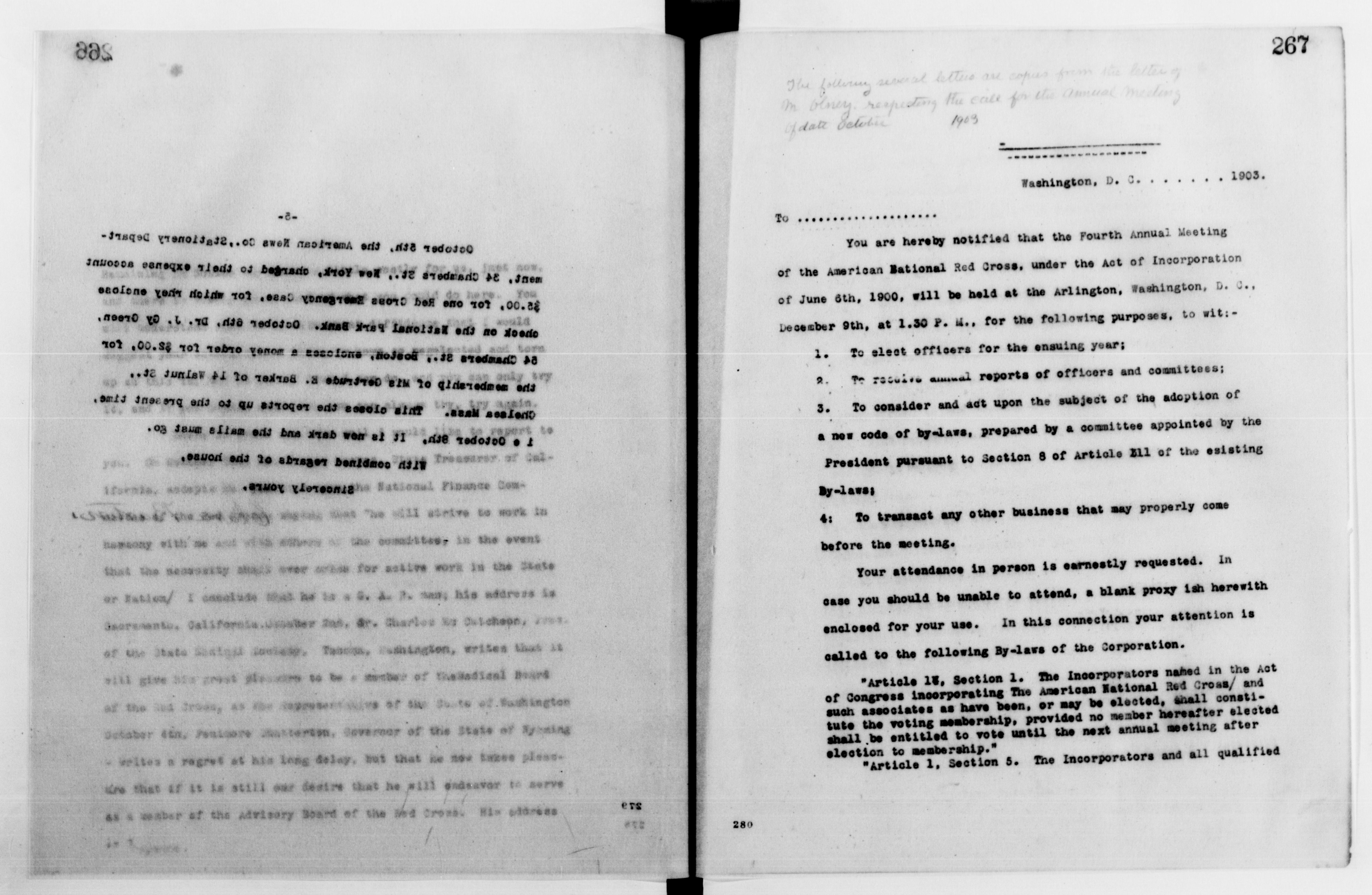 Scanned image of the current content page