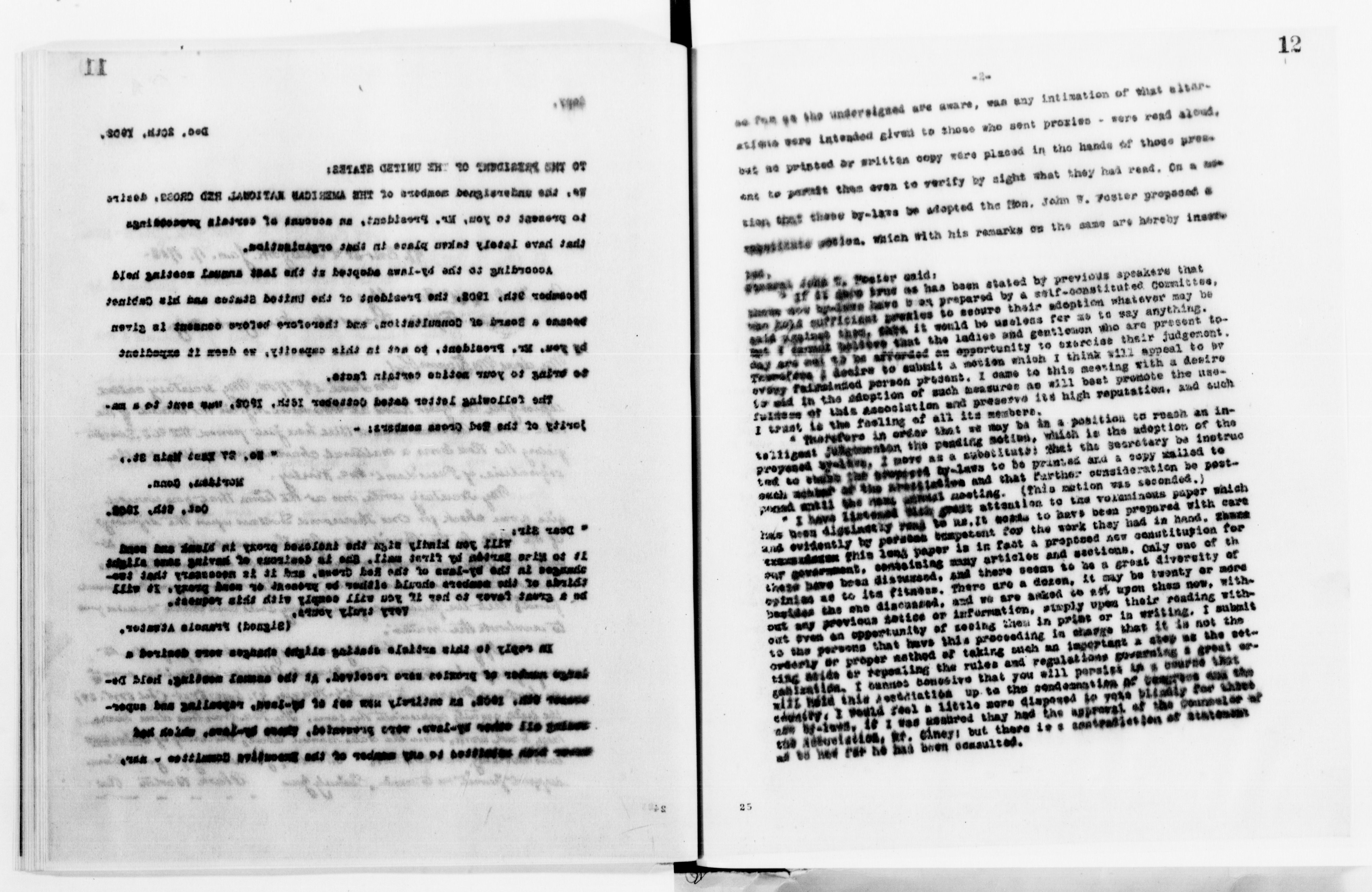 Scanned image of the current content page