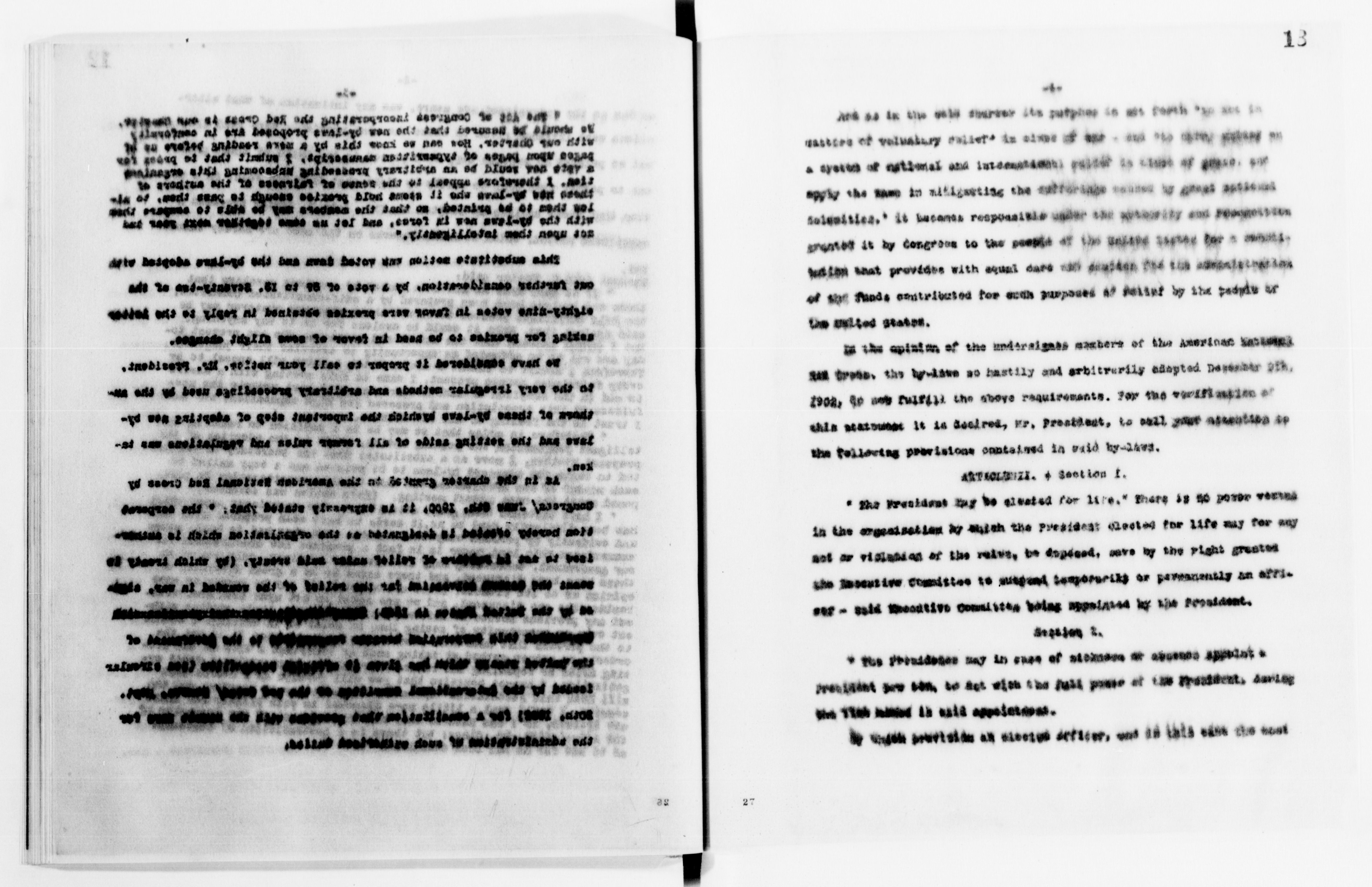 Scanned image of the current content page