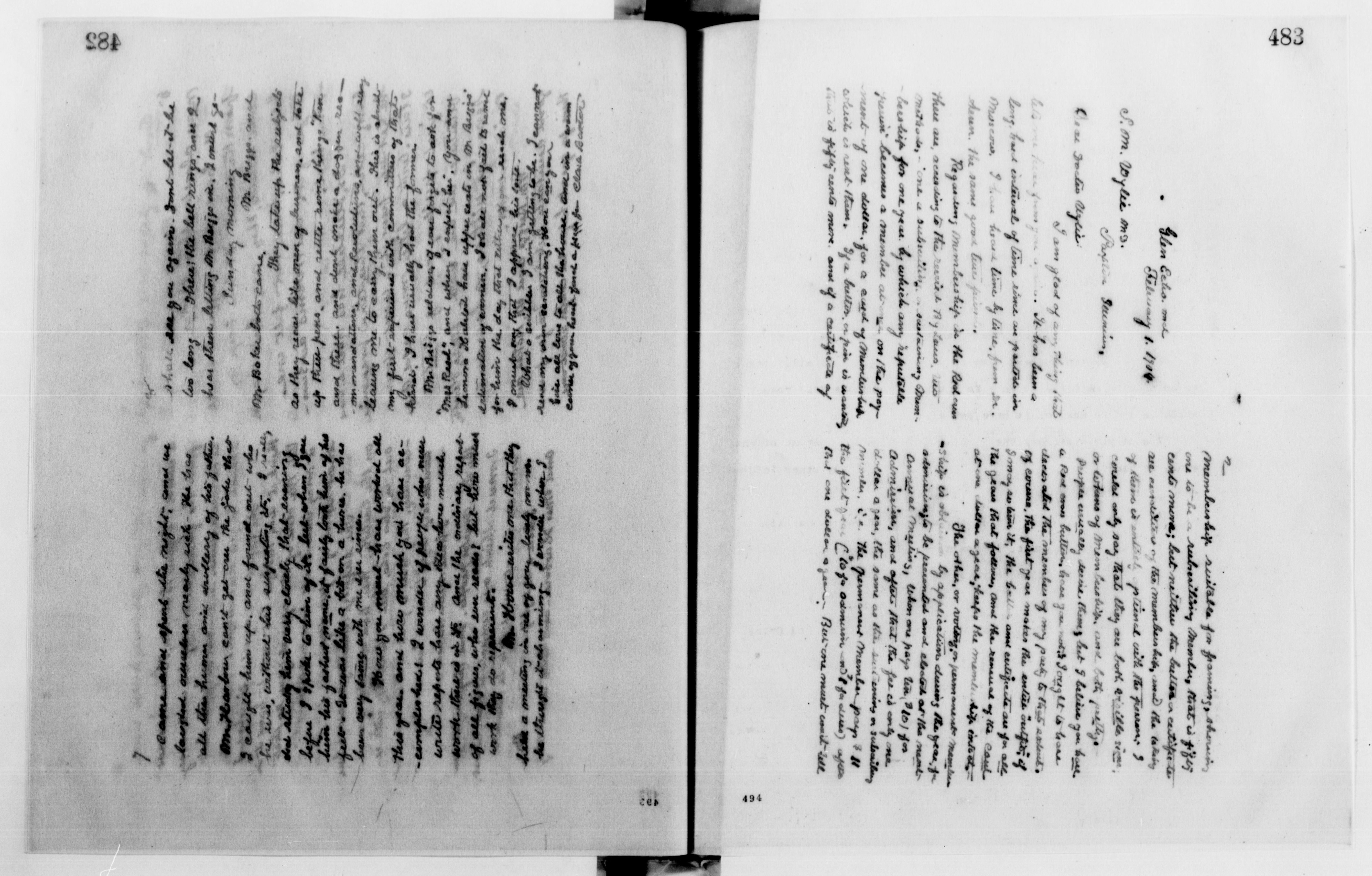 Scanned image of the current content page