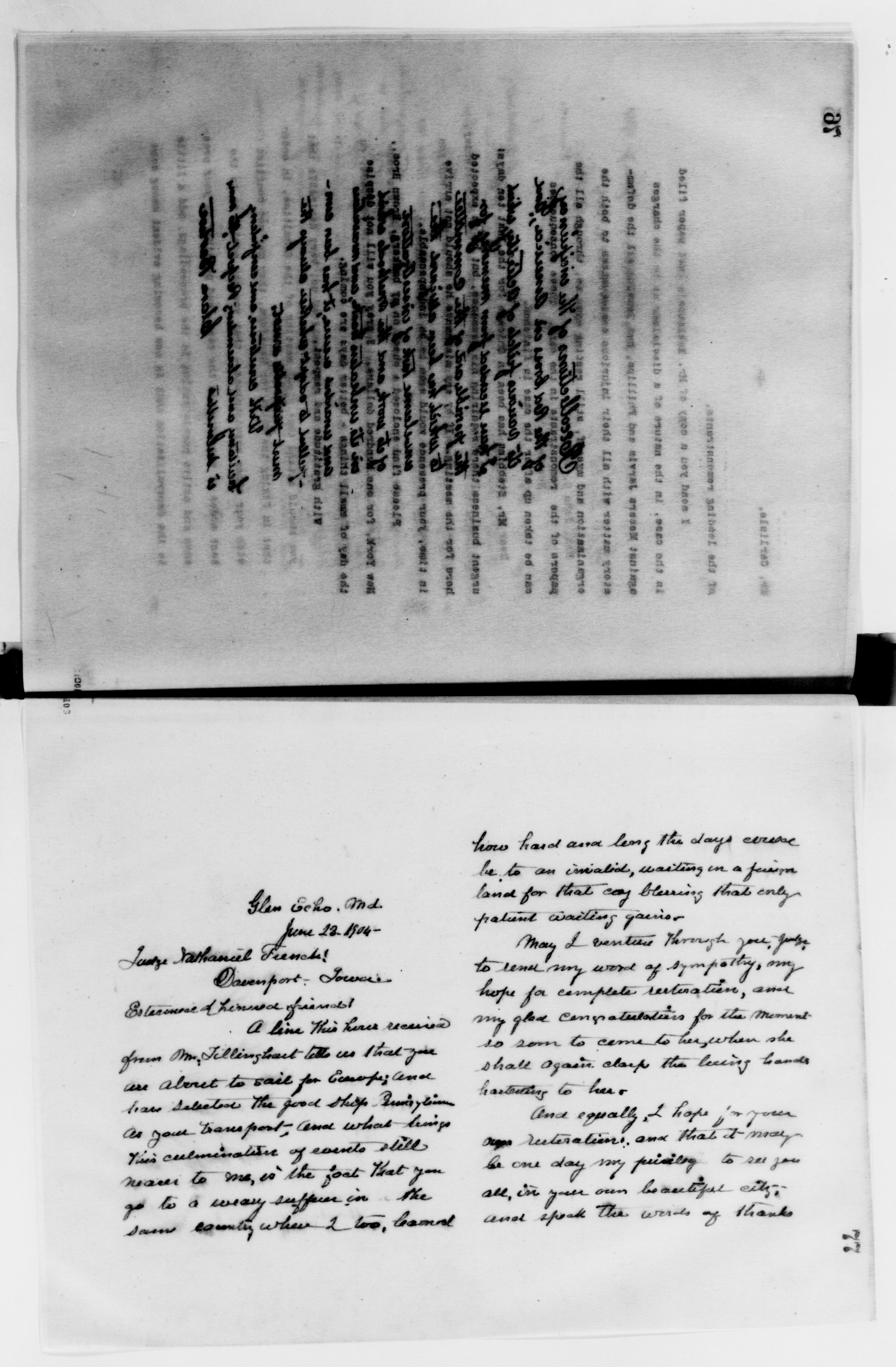 Scanned image of the current content page