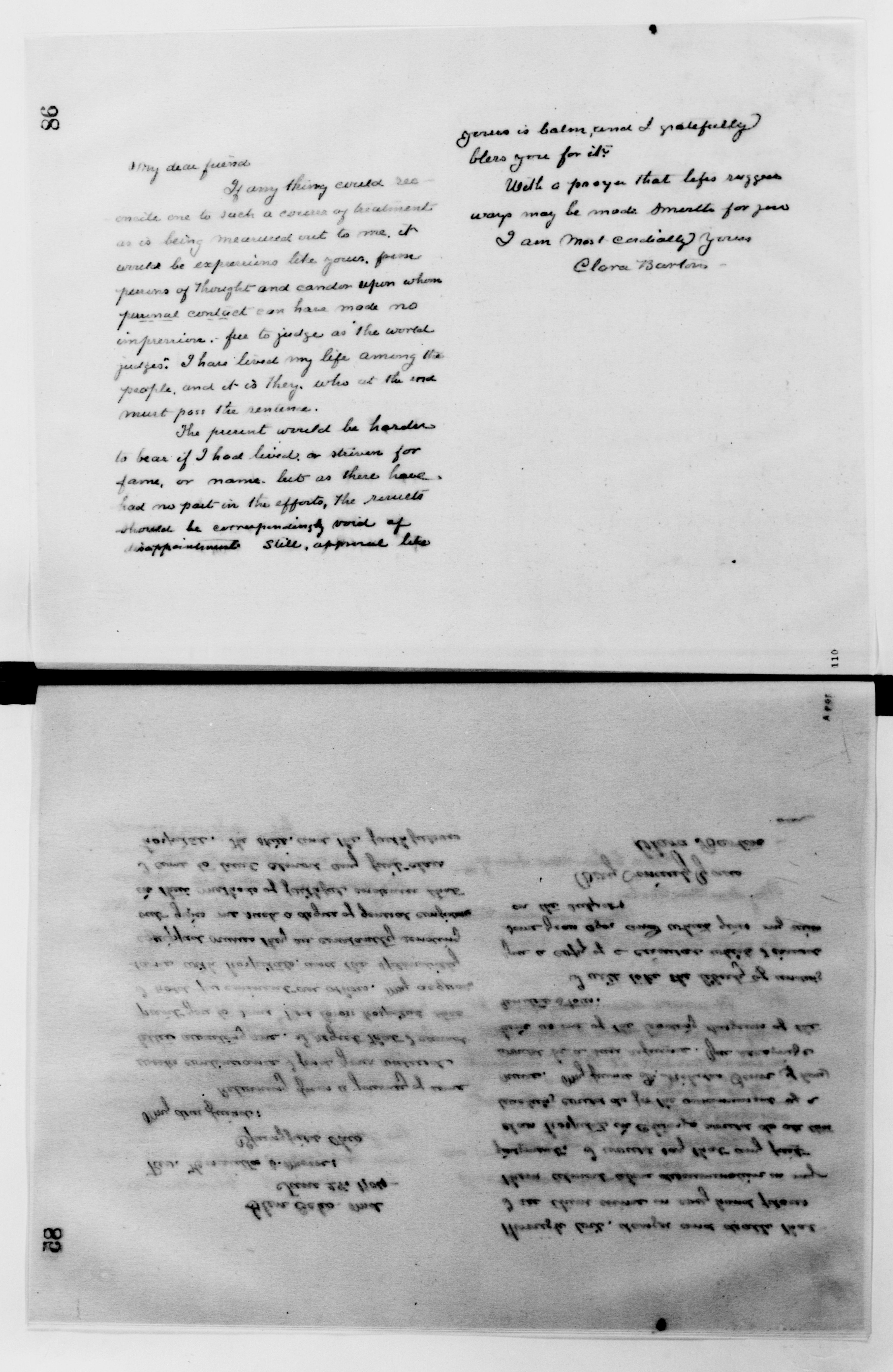 Scanned image of the current content page