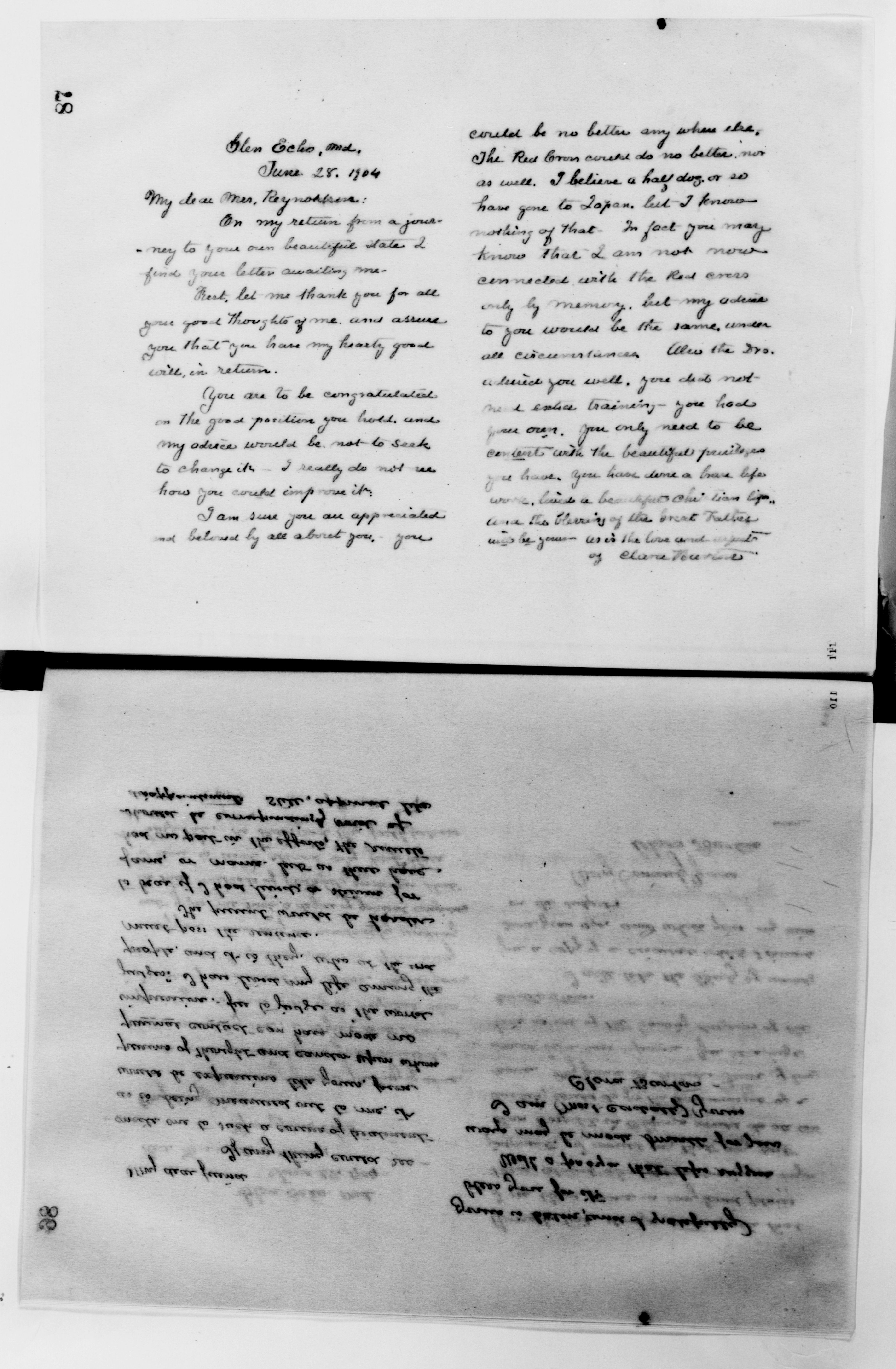 Scanned image of the current content page