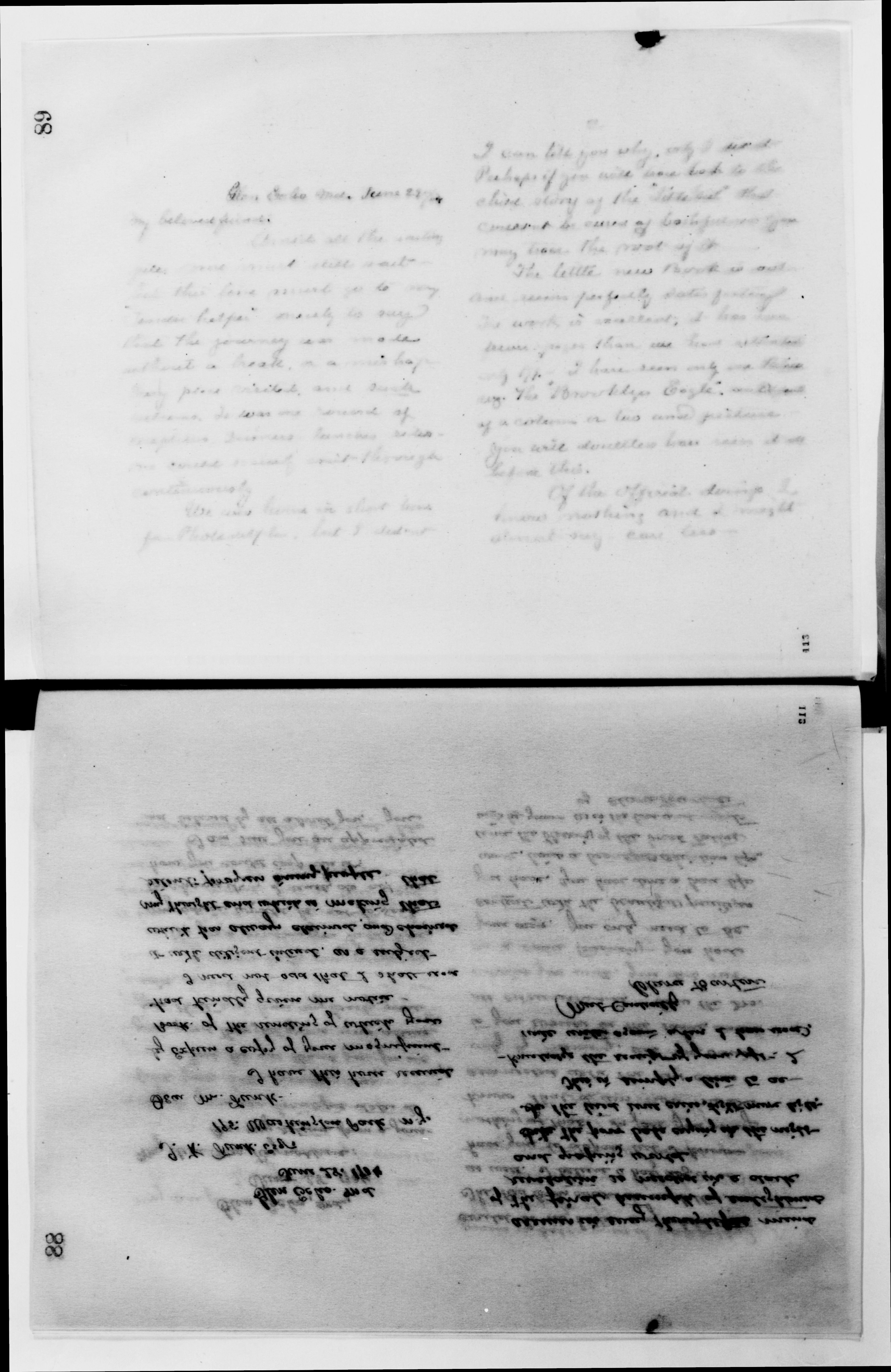 Scanned image of the current content page