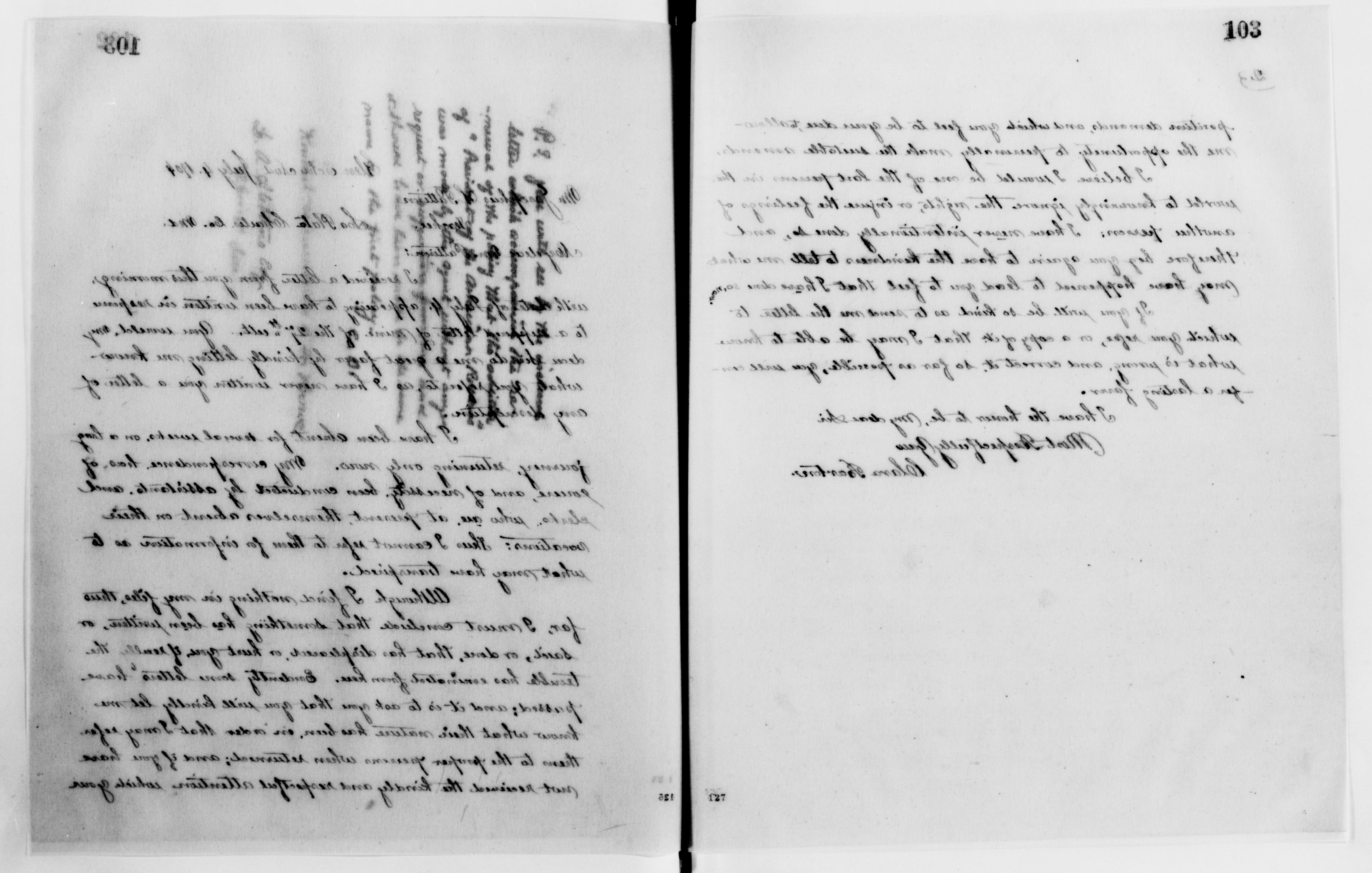 Scanned image of the current content page