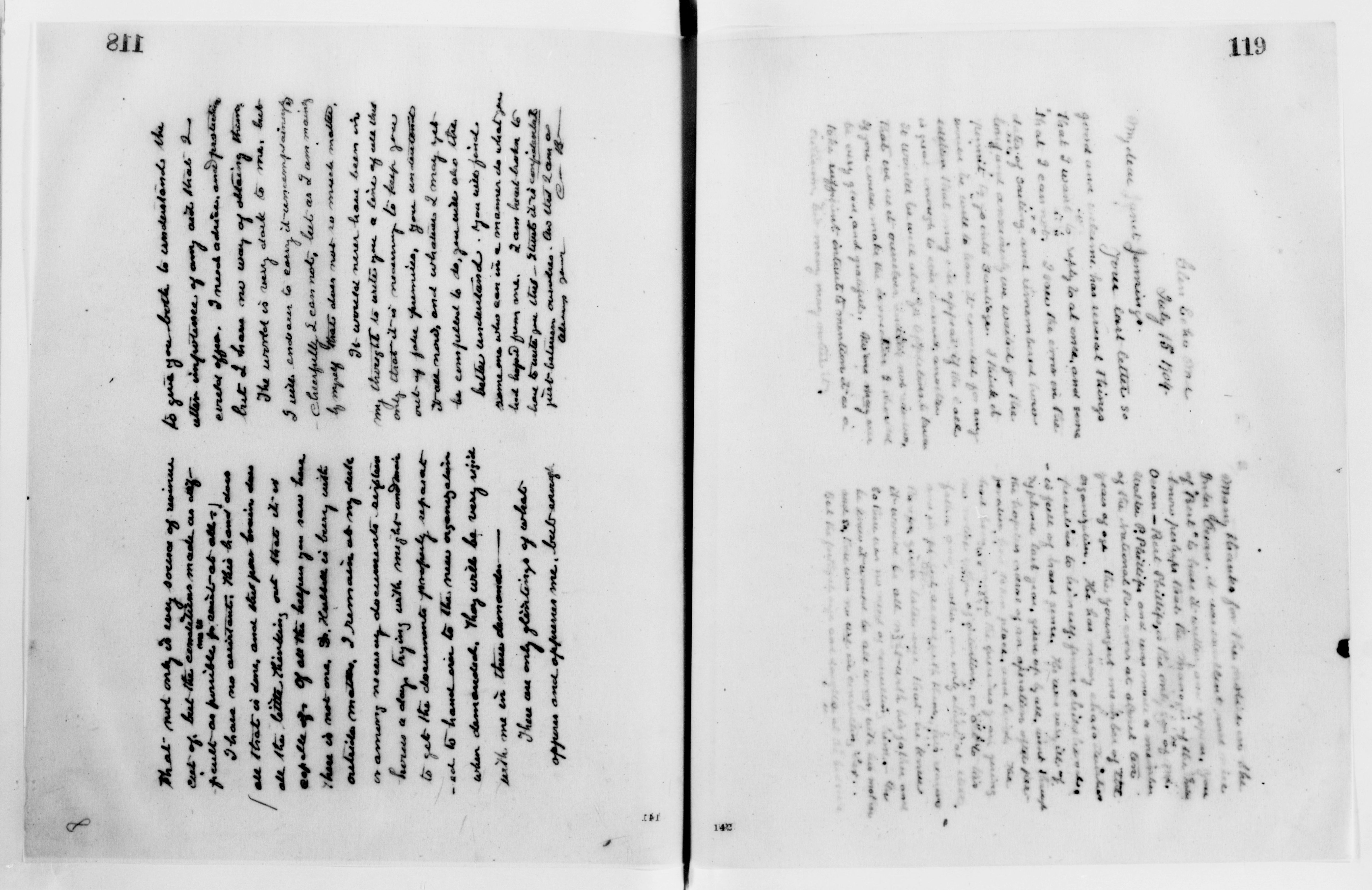Scanned image of the current content page