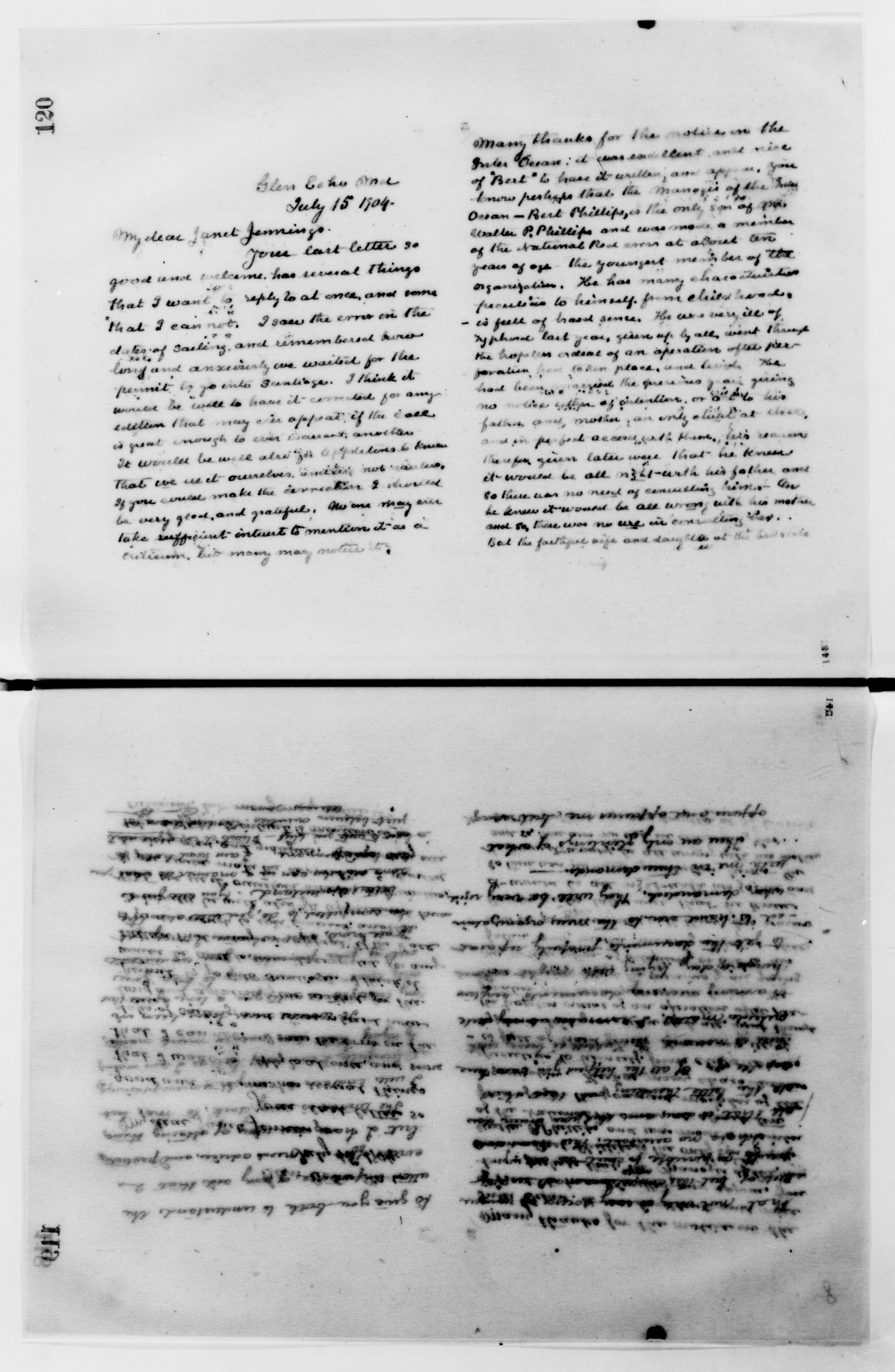 Scanned image of the current content page