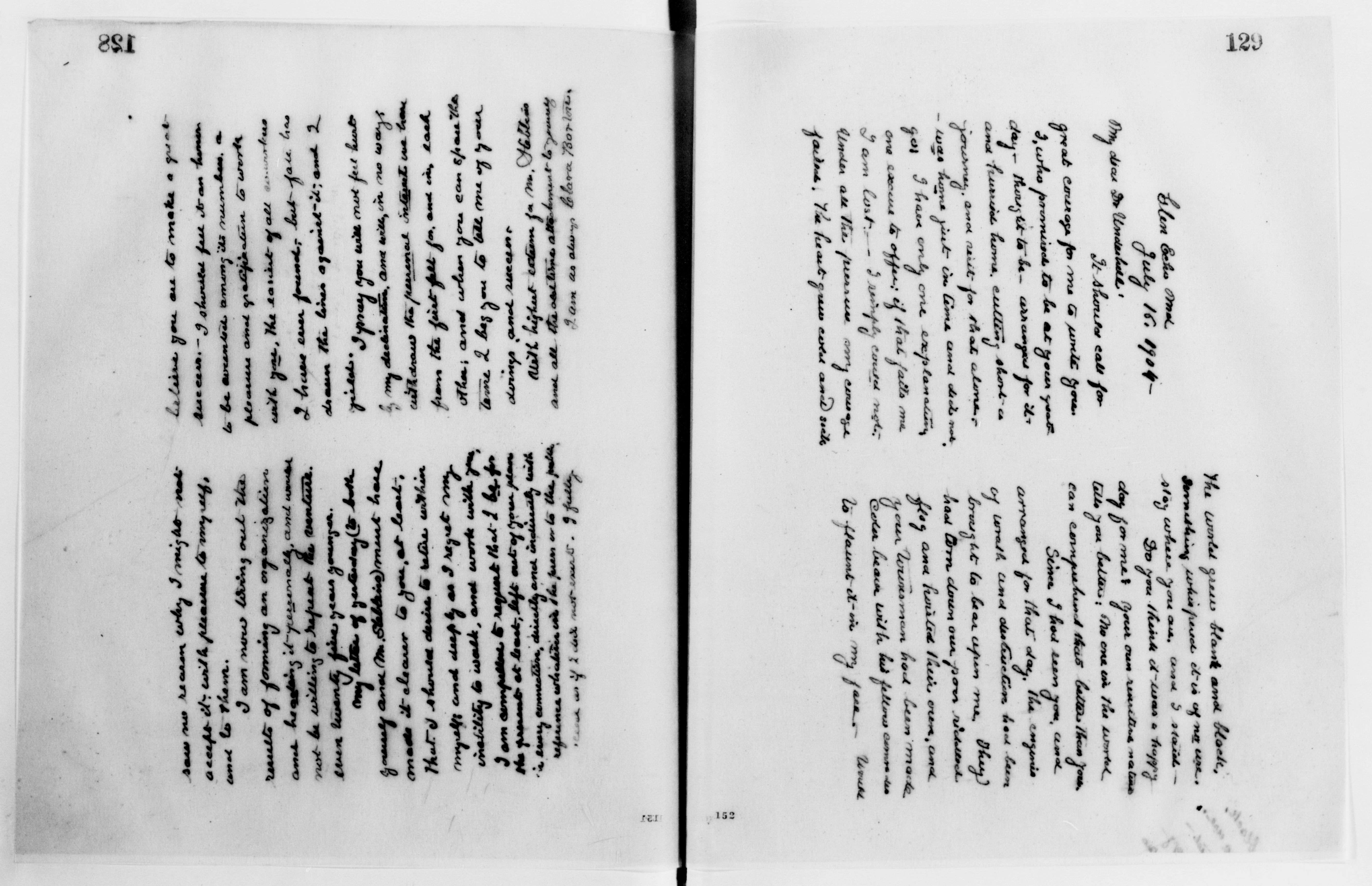 Scanned image of the current content page