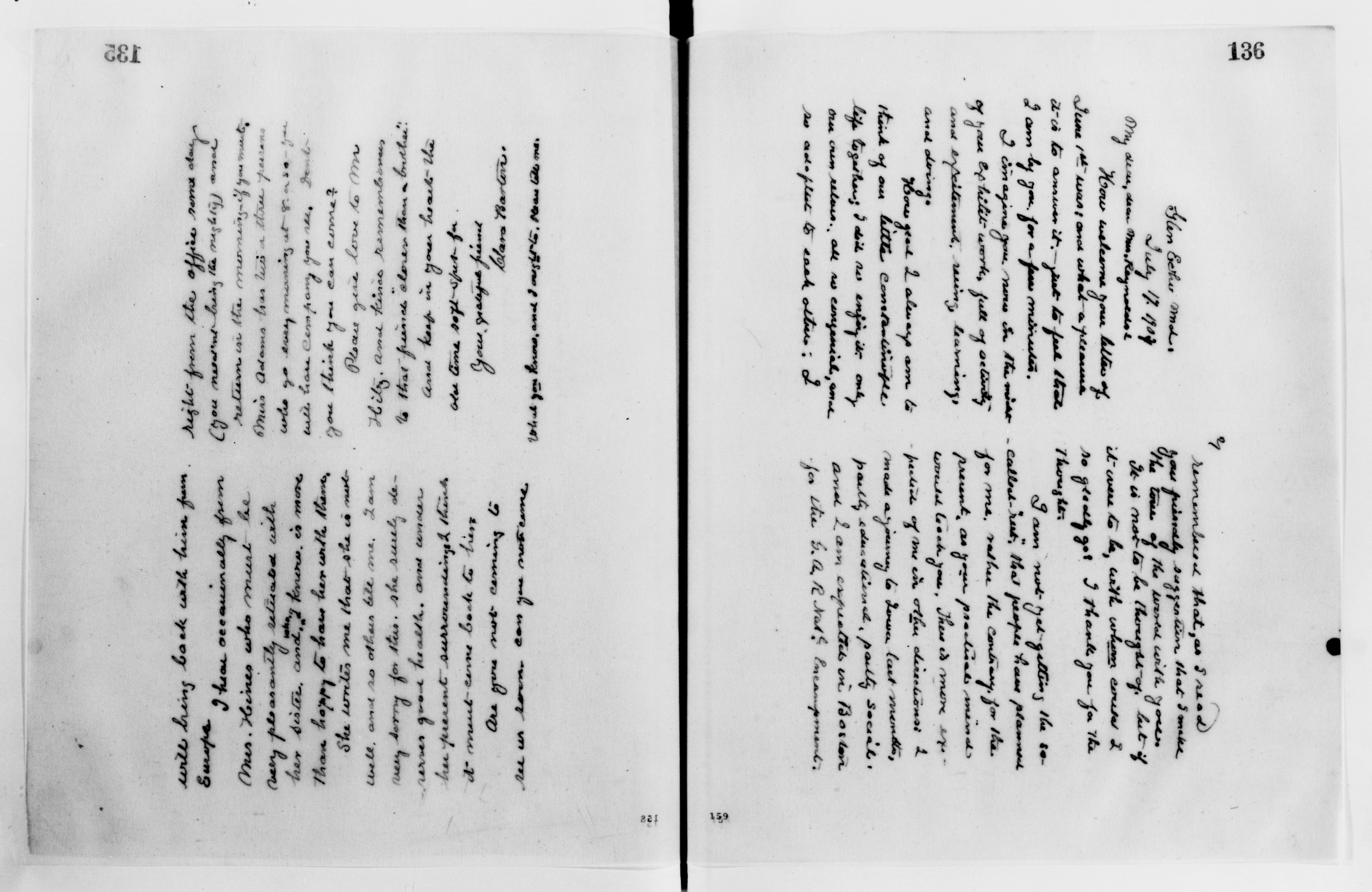 Scanned image of the current content page
