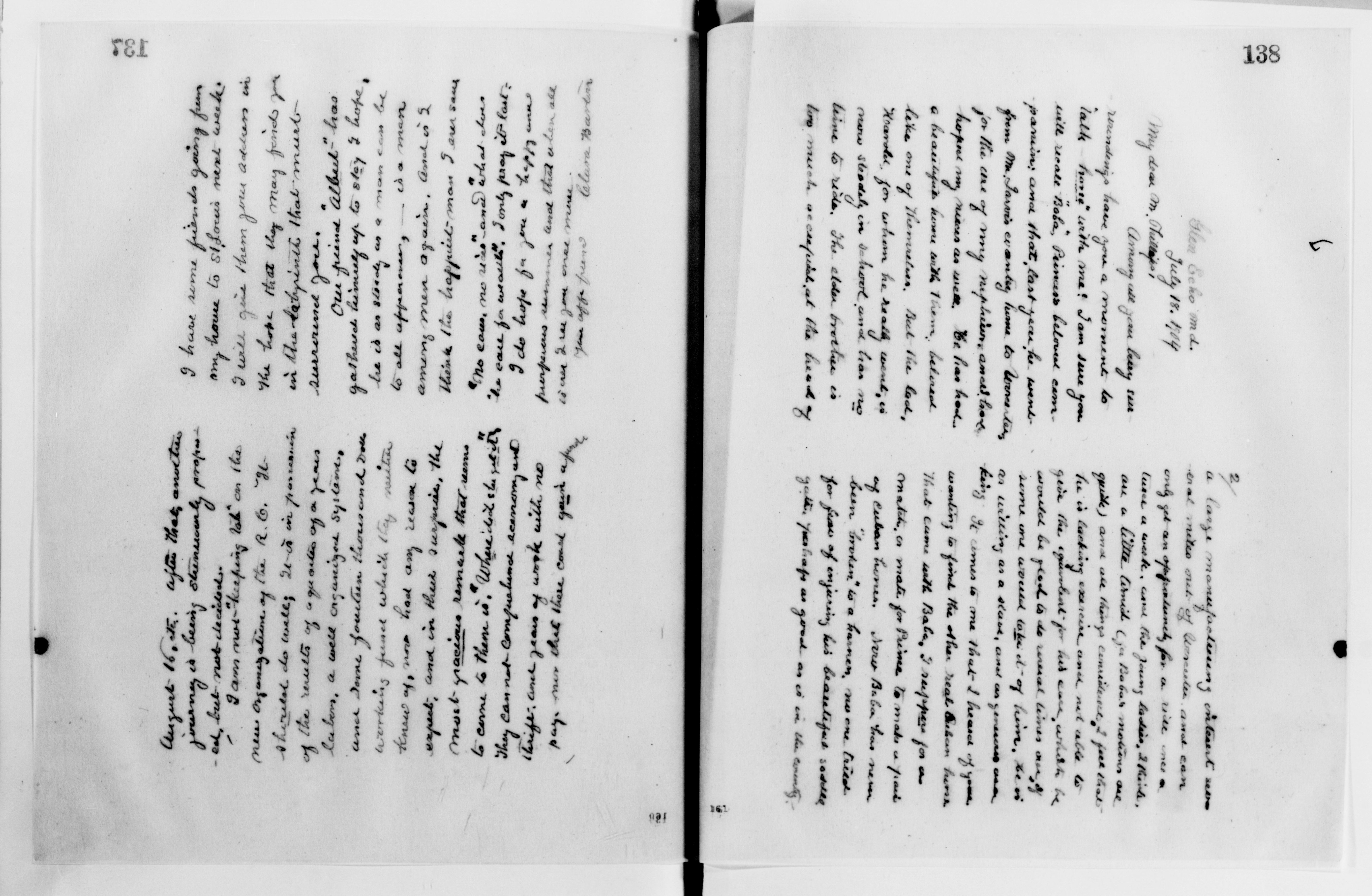 Scanned image of the current content page