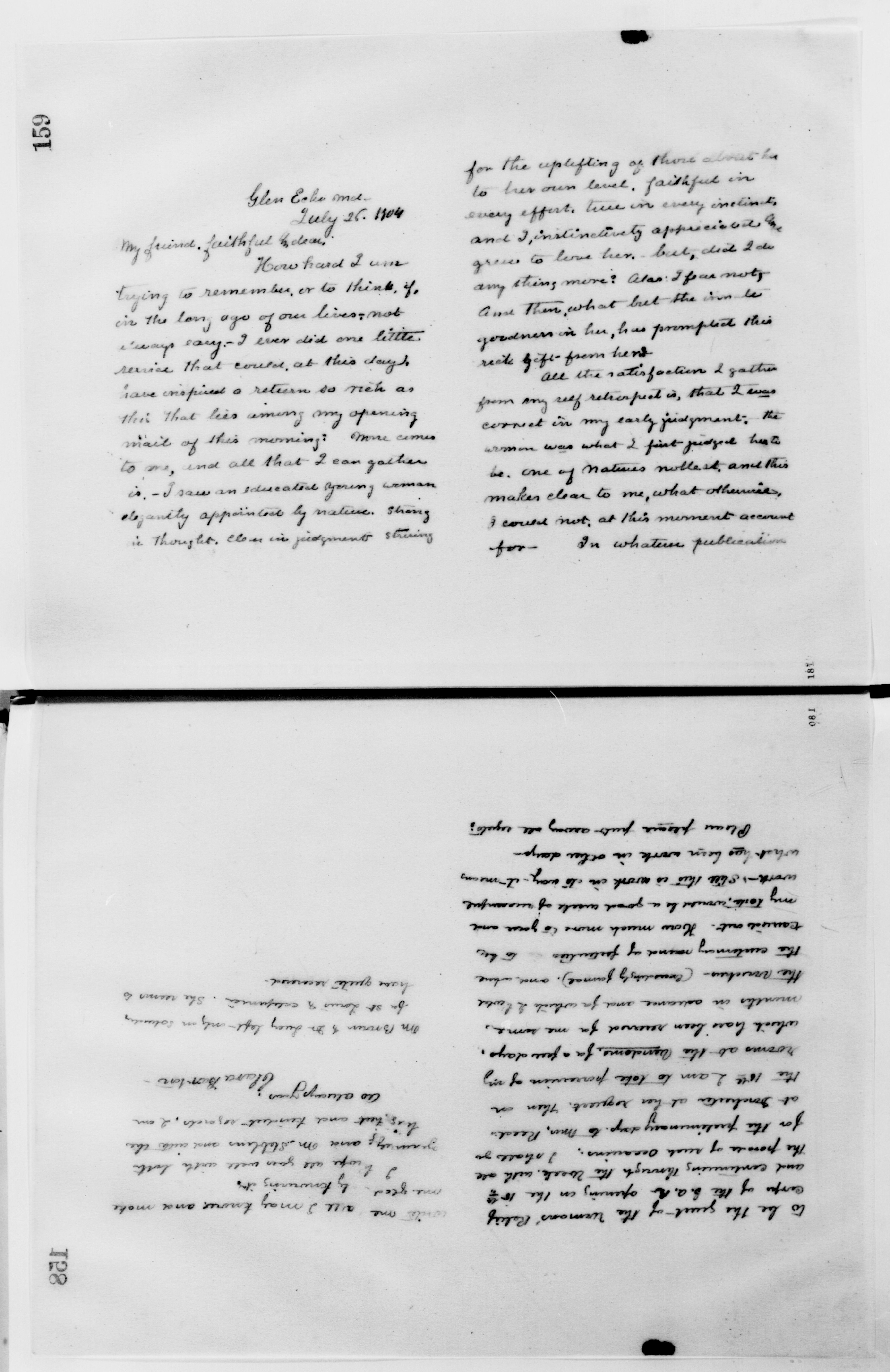 Scanned image of the current content page