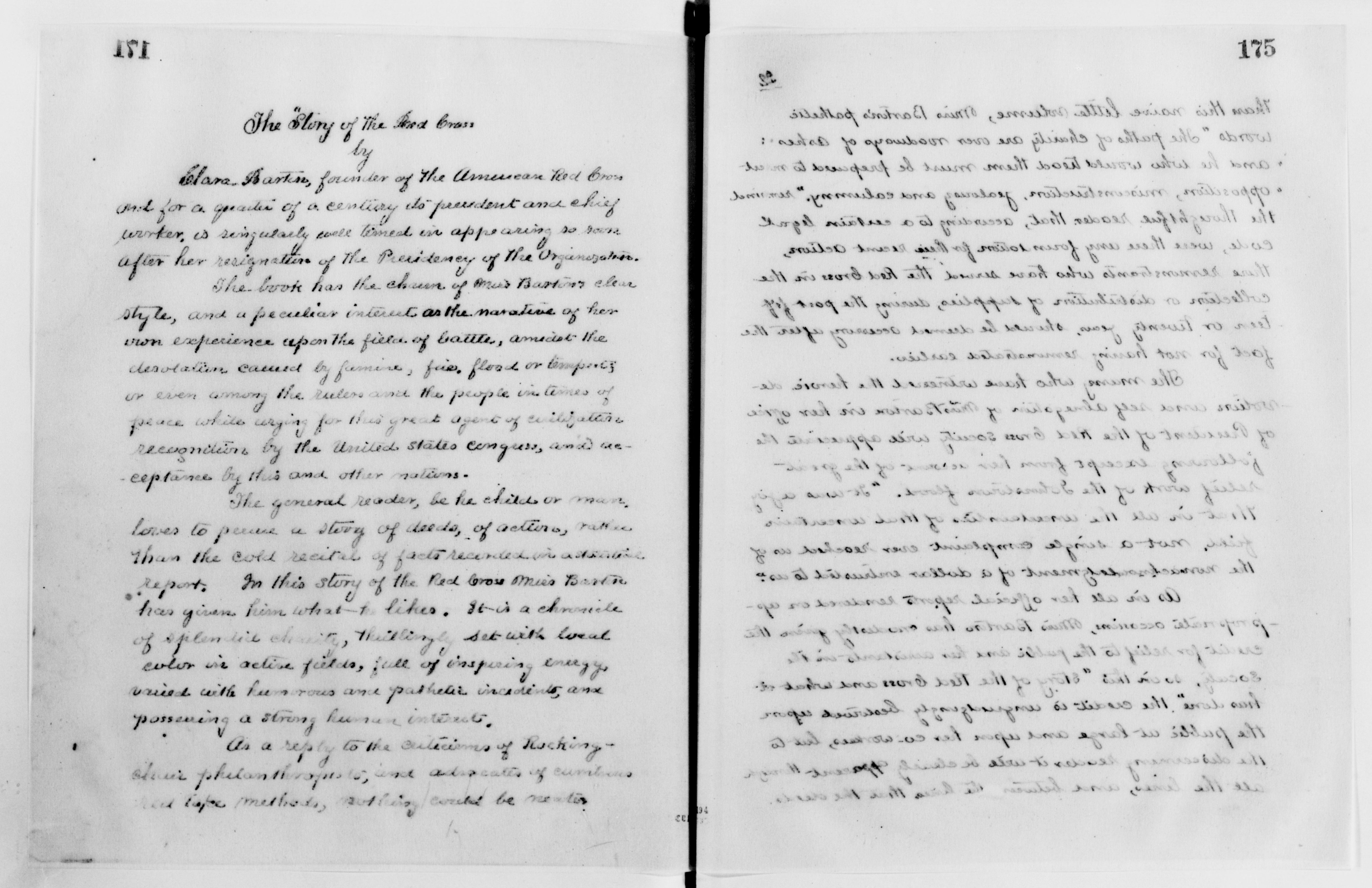 Scanned image of the current content page