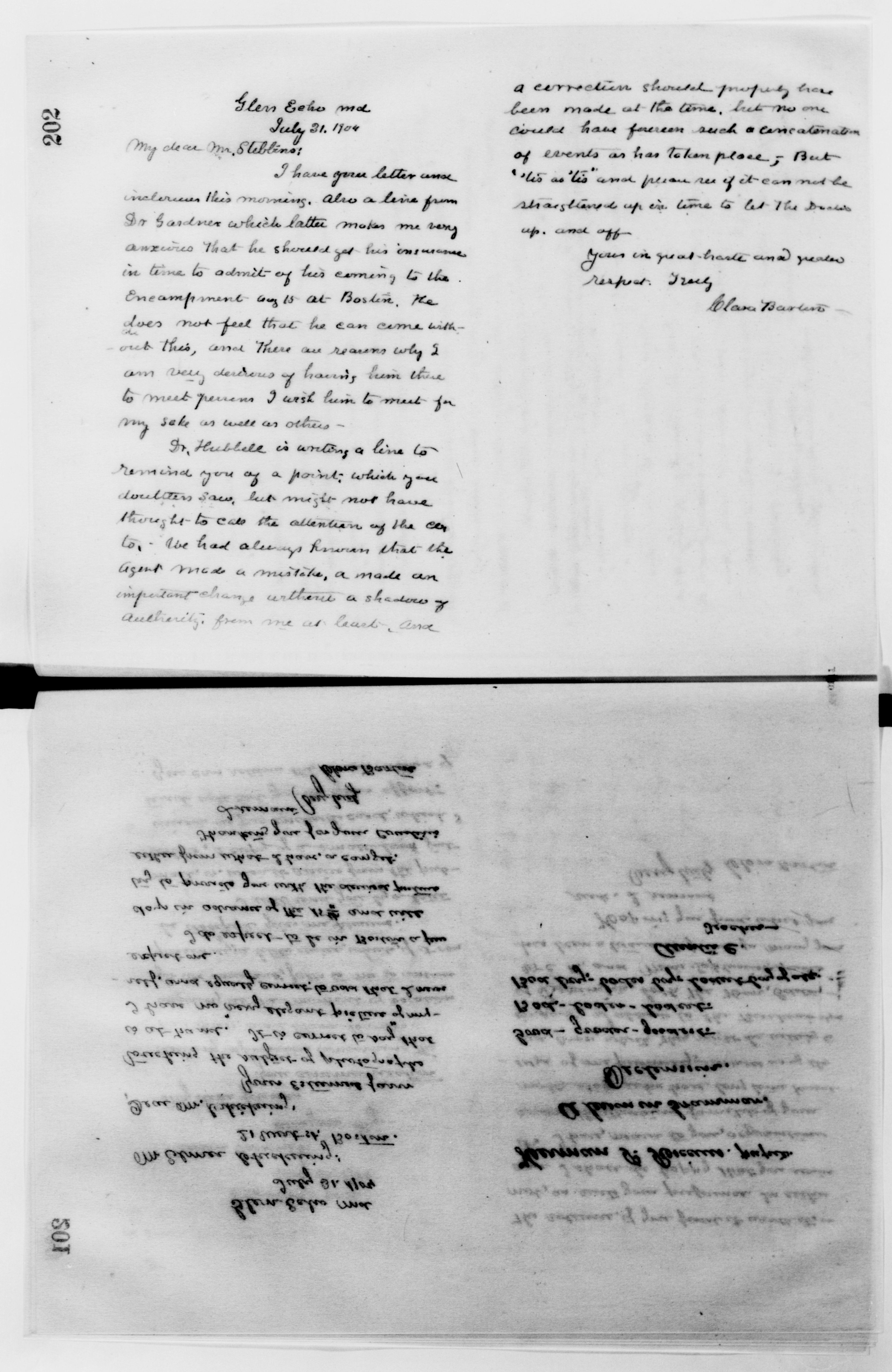 Scanned image of the current content page