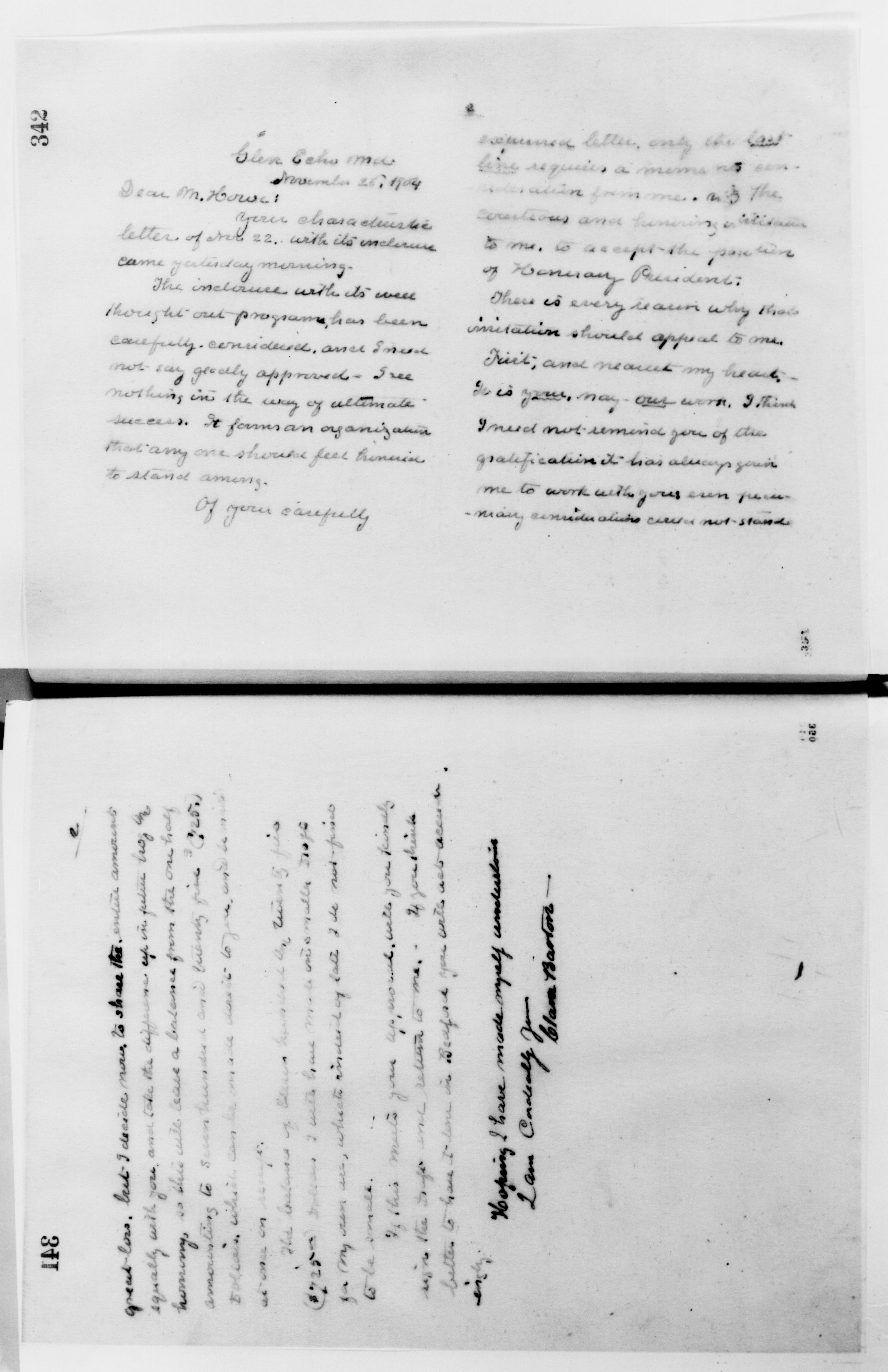 Scanned image of the current content page