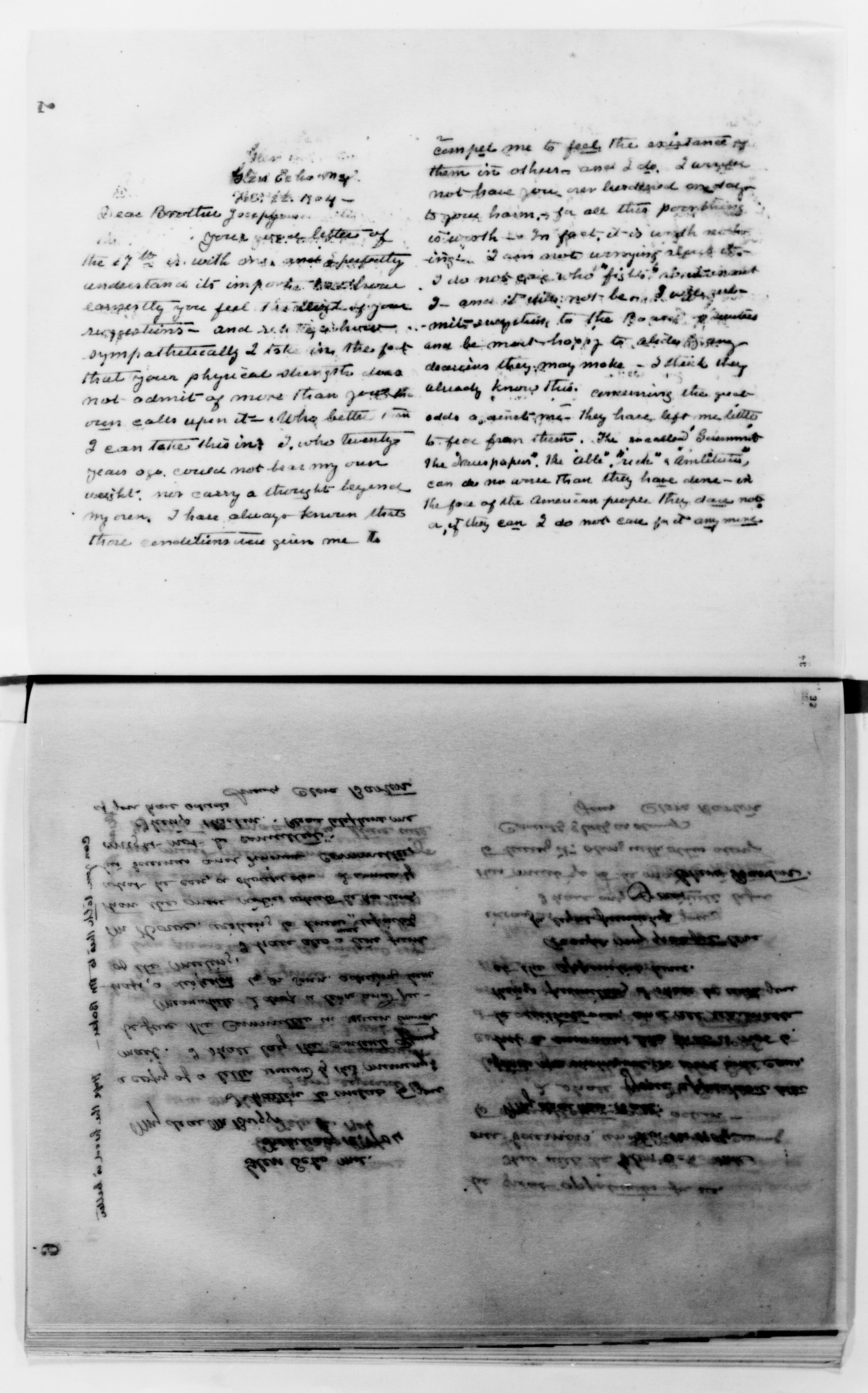 Scanned image of the current content page