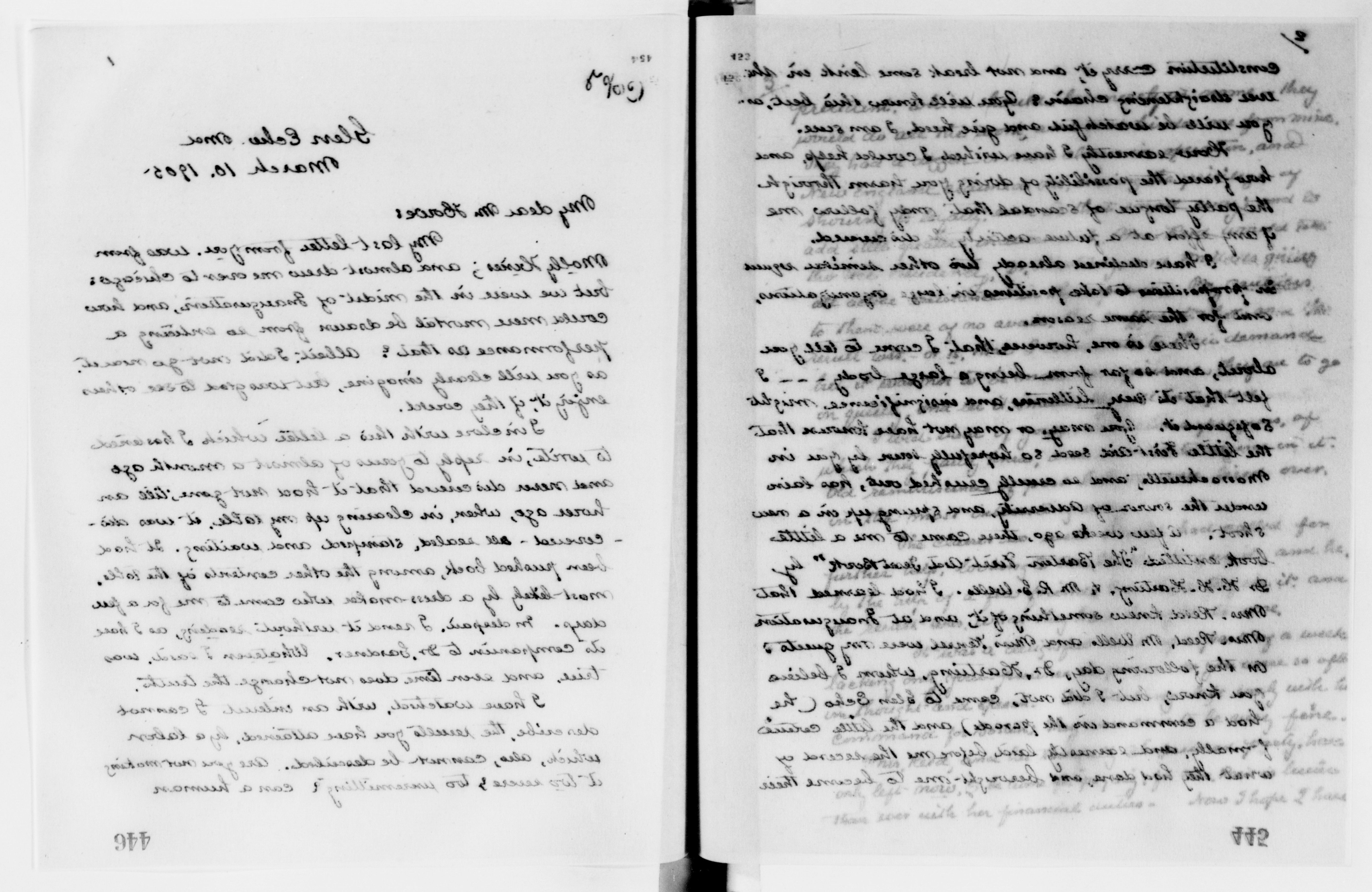 Scanned image of the current content page