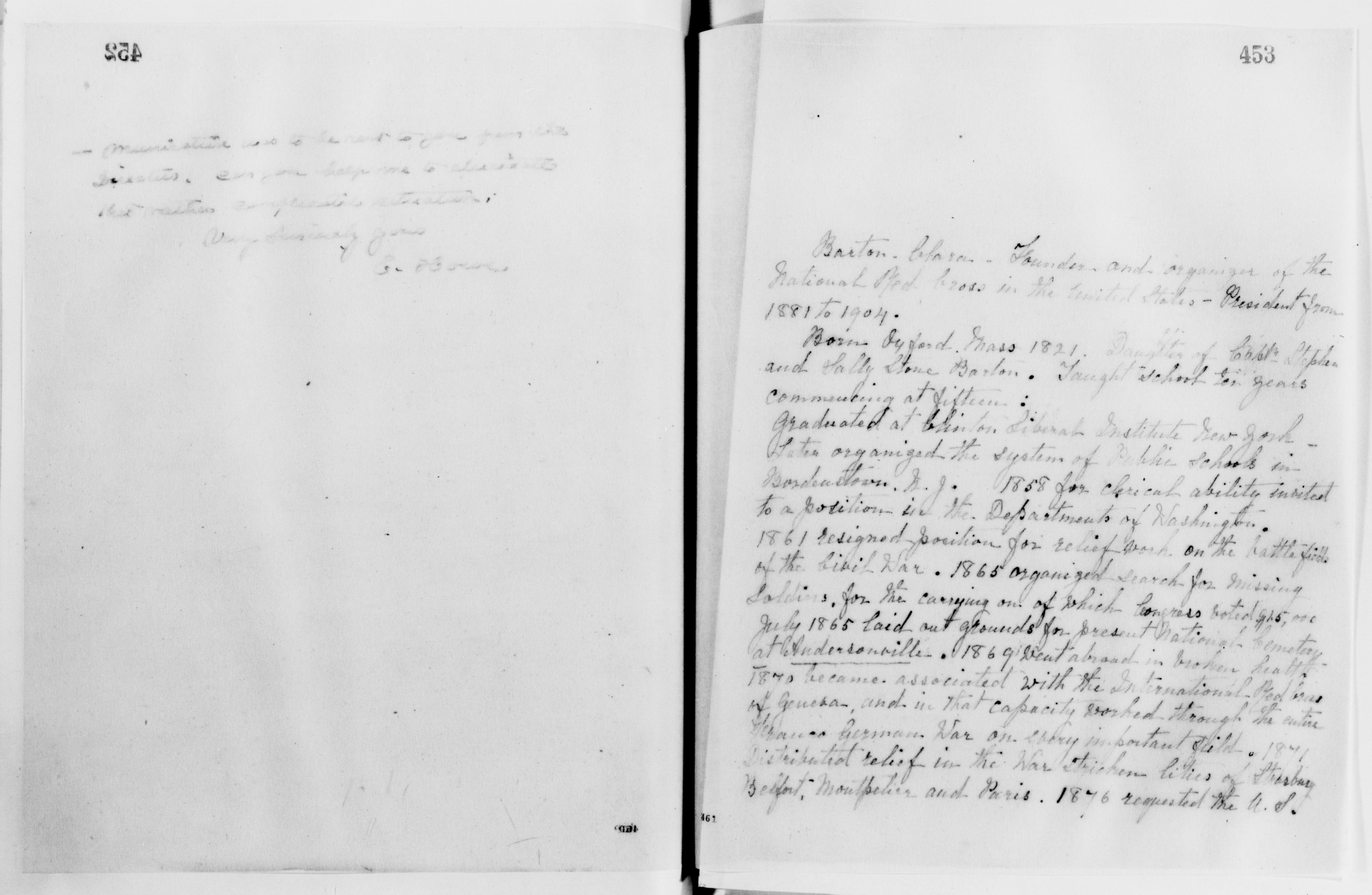 Scanned image of the current content page