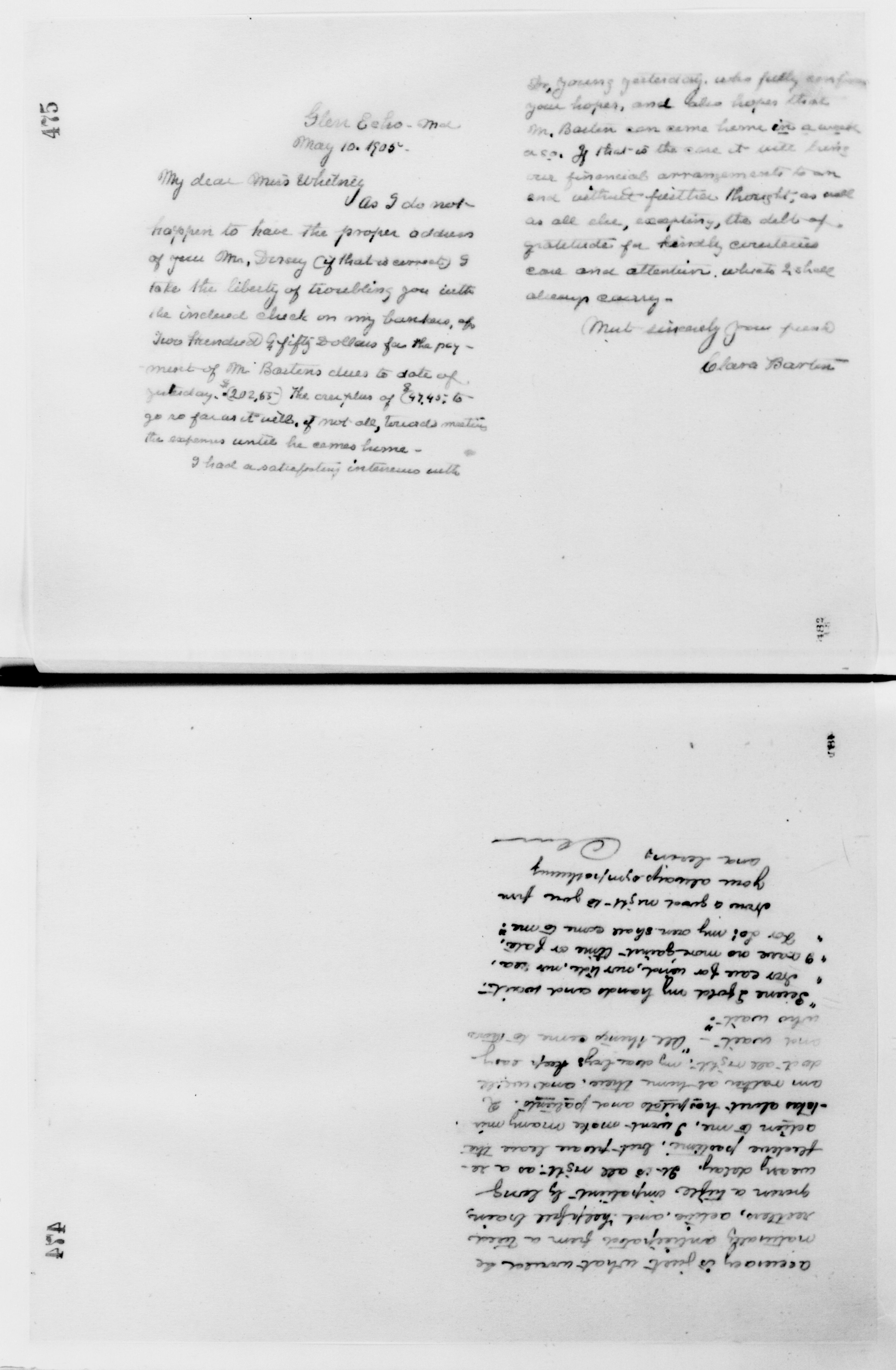 Scanned image of the current content page