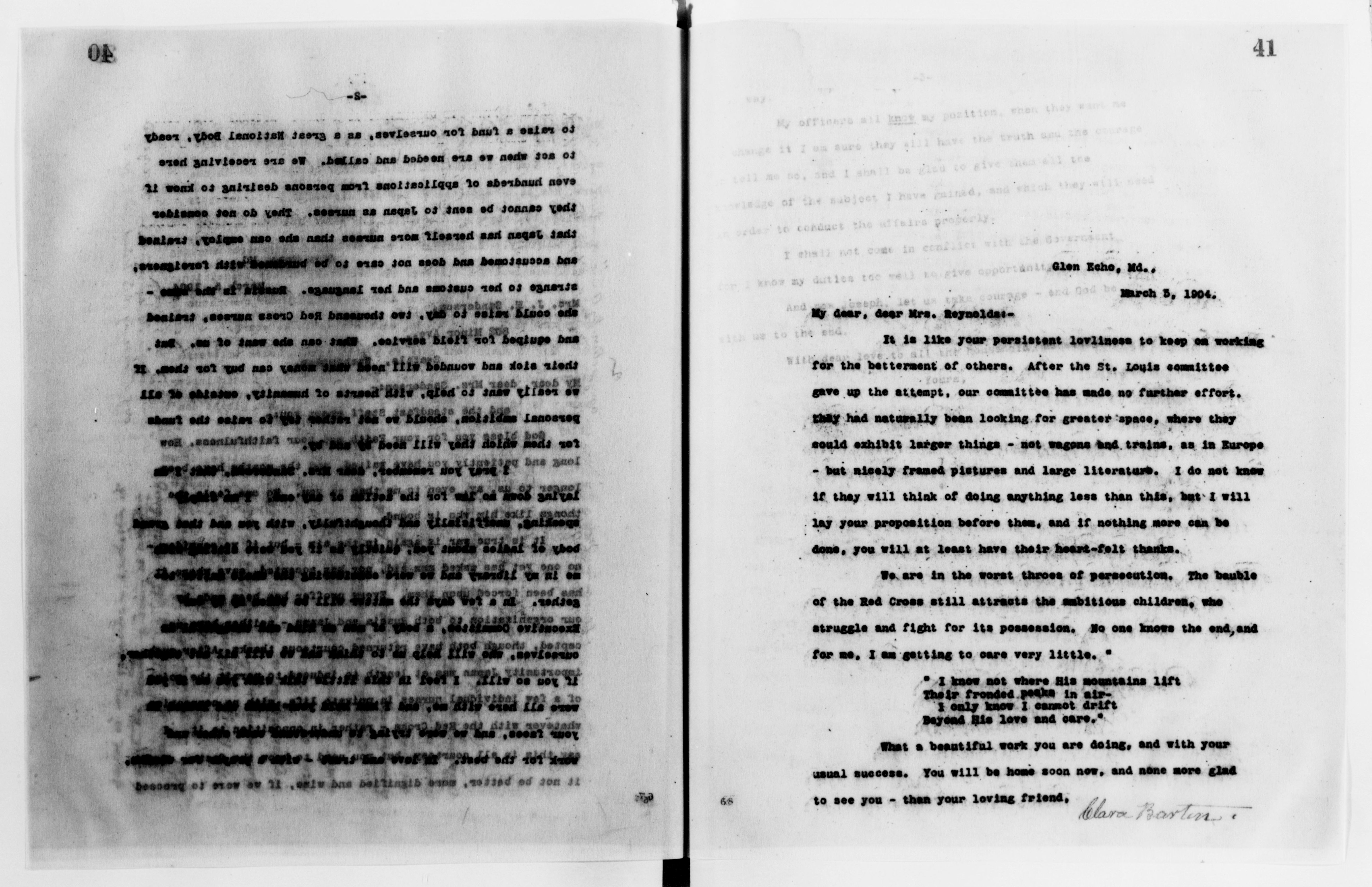 Scanned image of the current content page