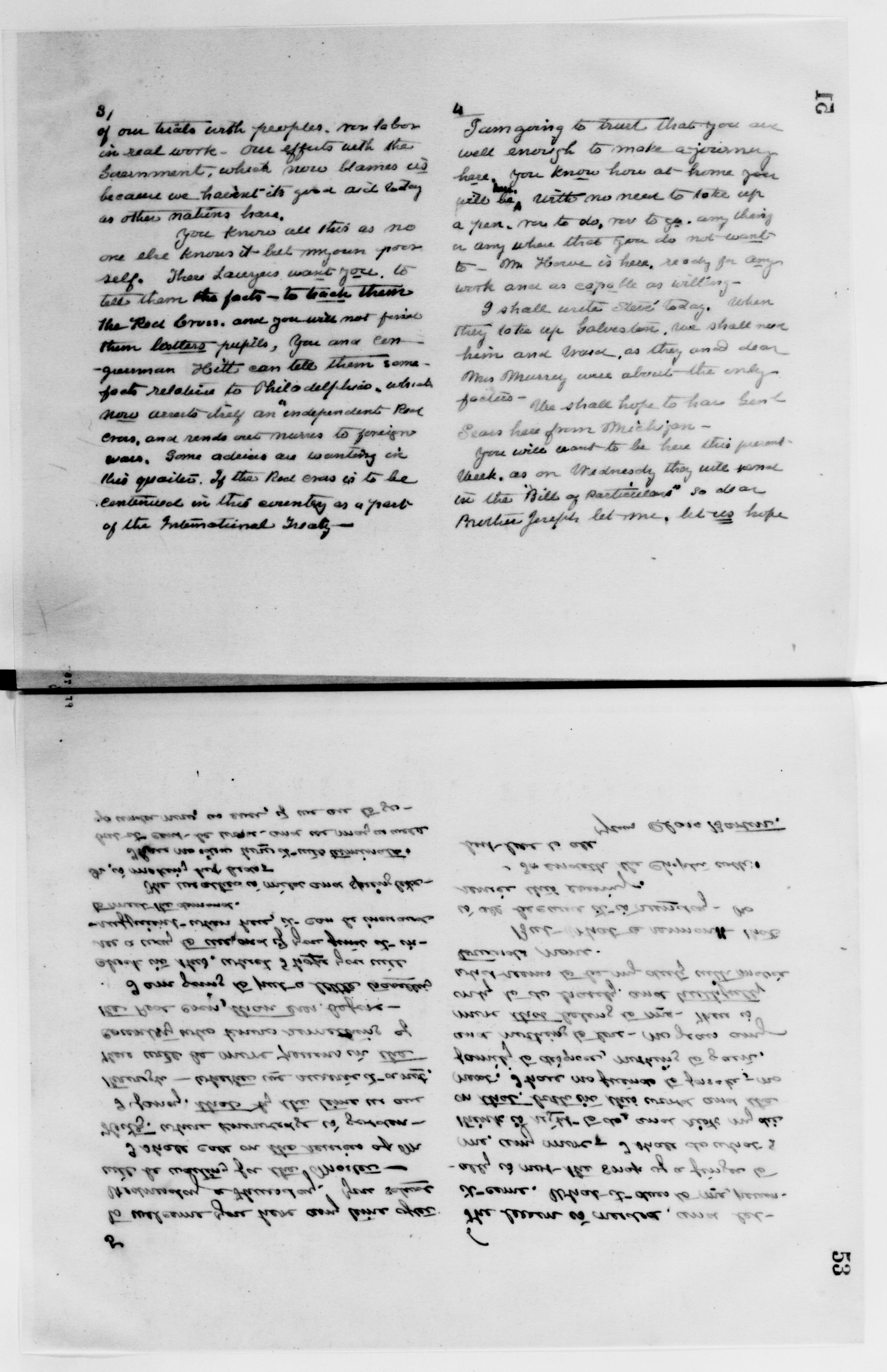 Scanned image of the current content page