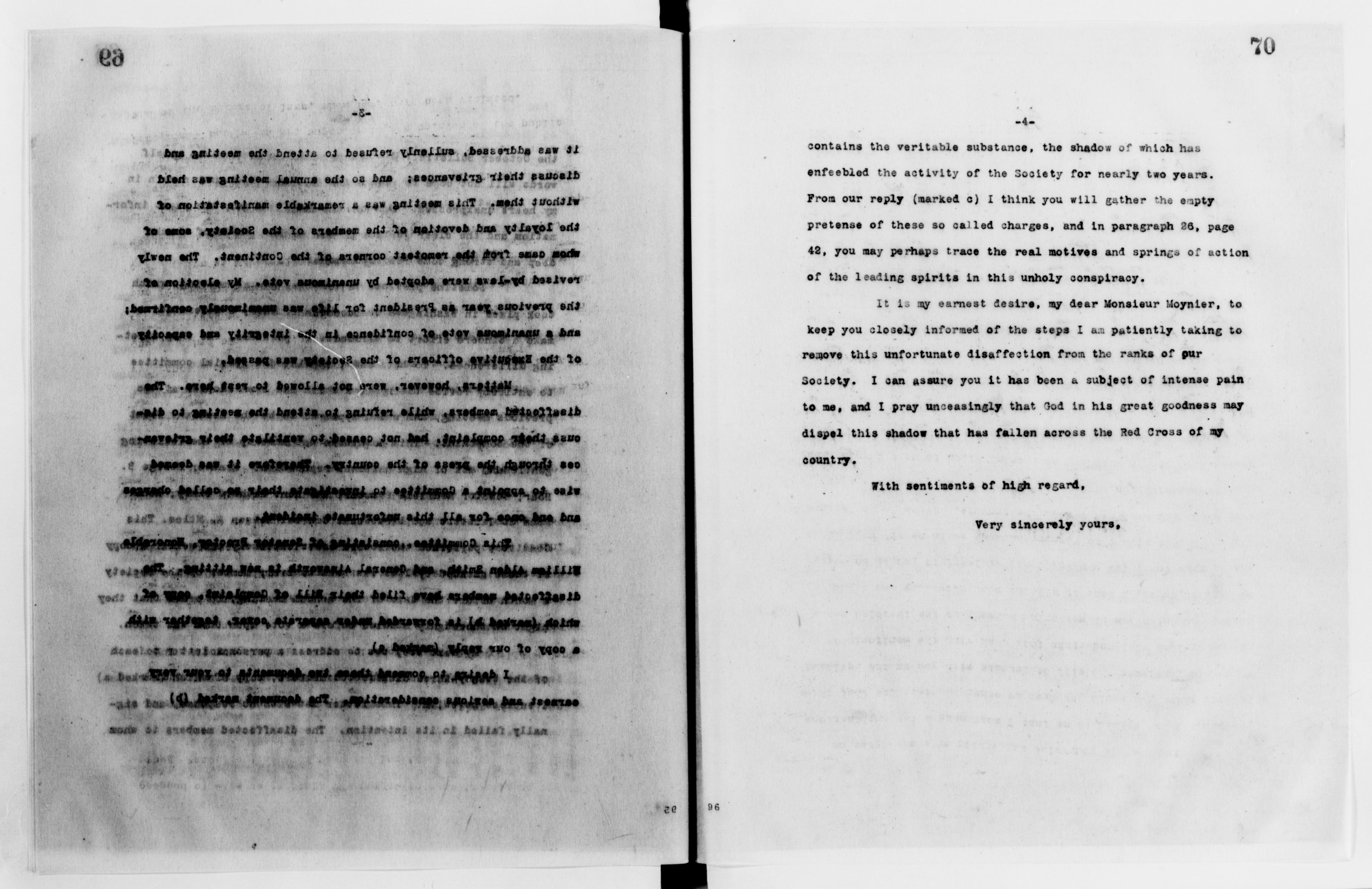 Scanned image of the current content page