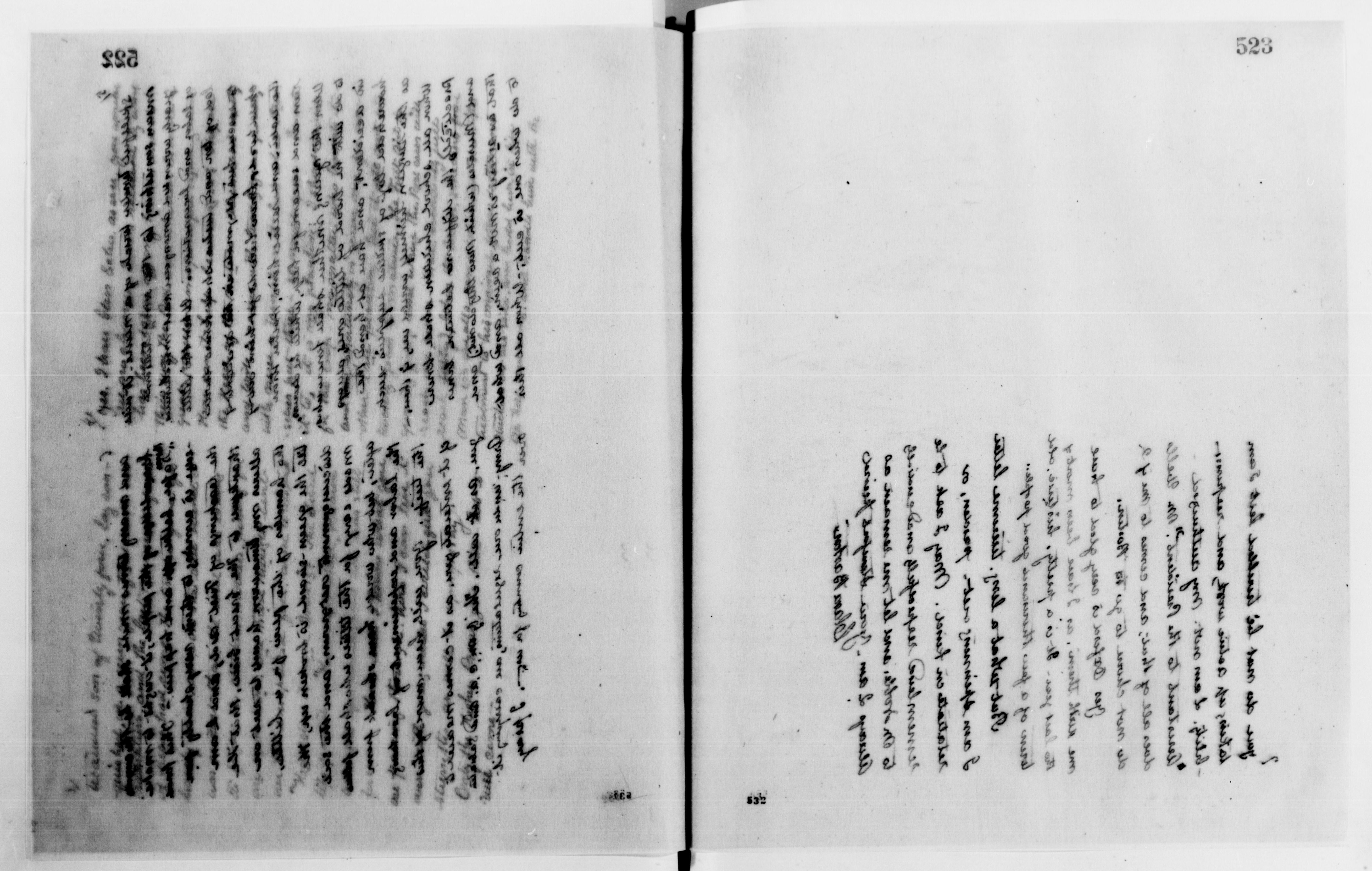 Scanned image of the current content page