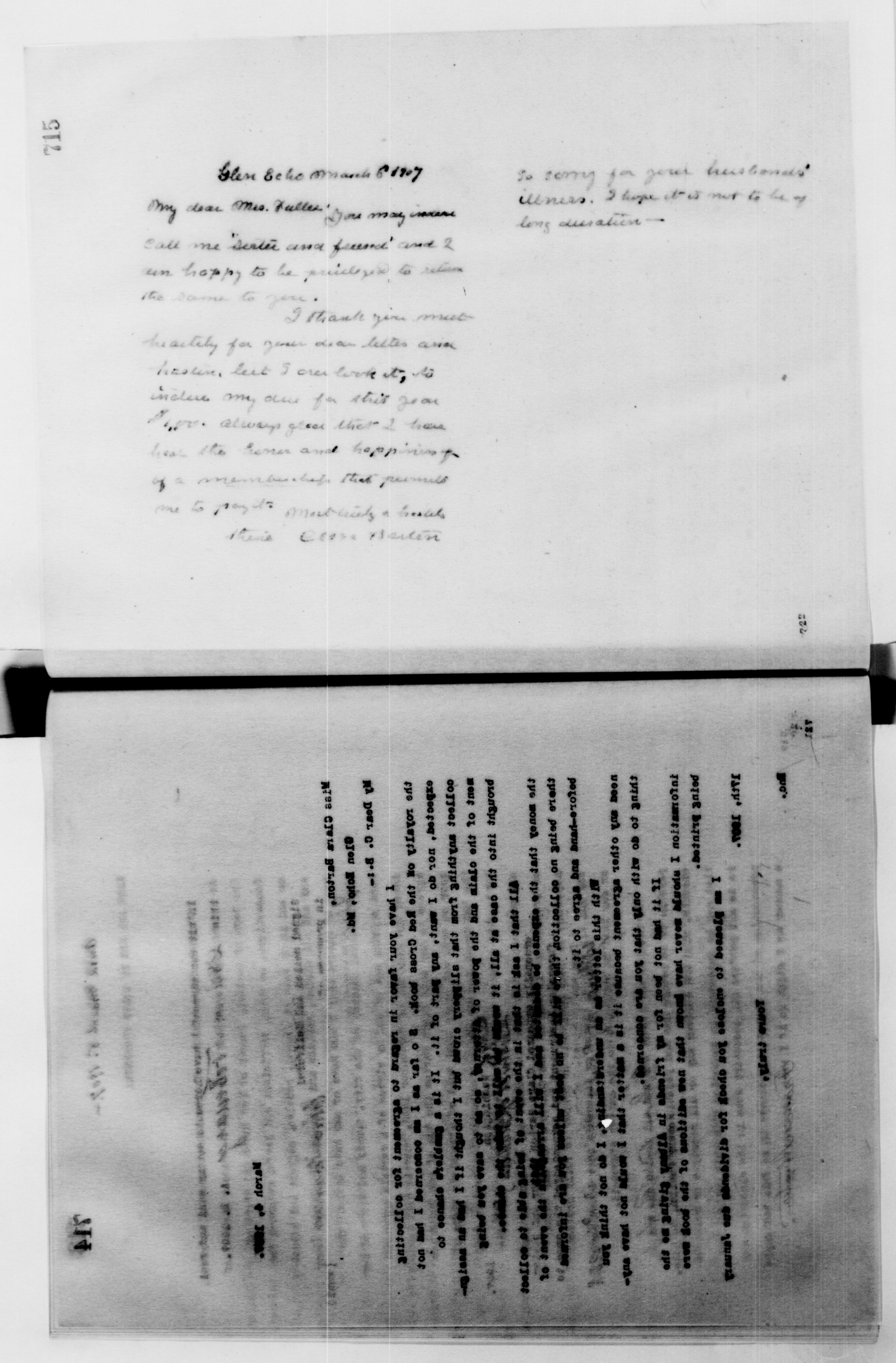 Scanned image of the current content page