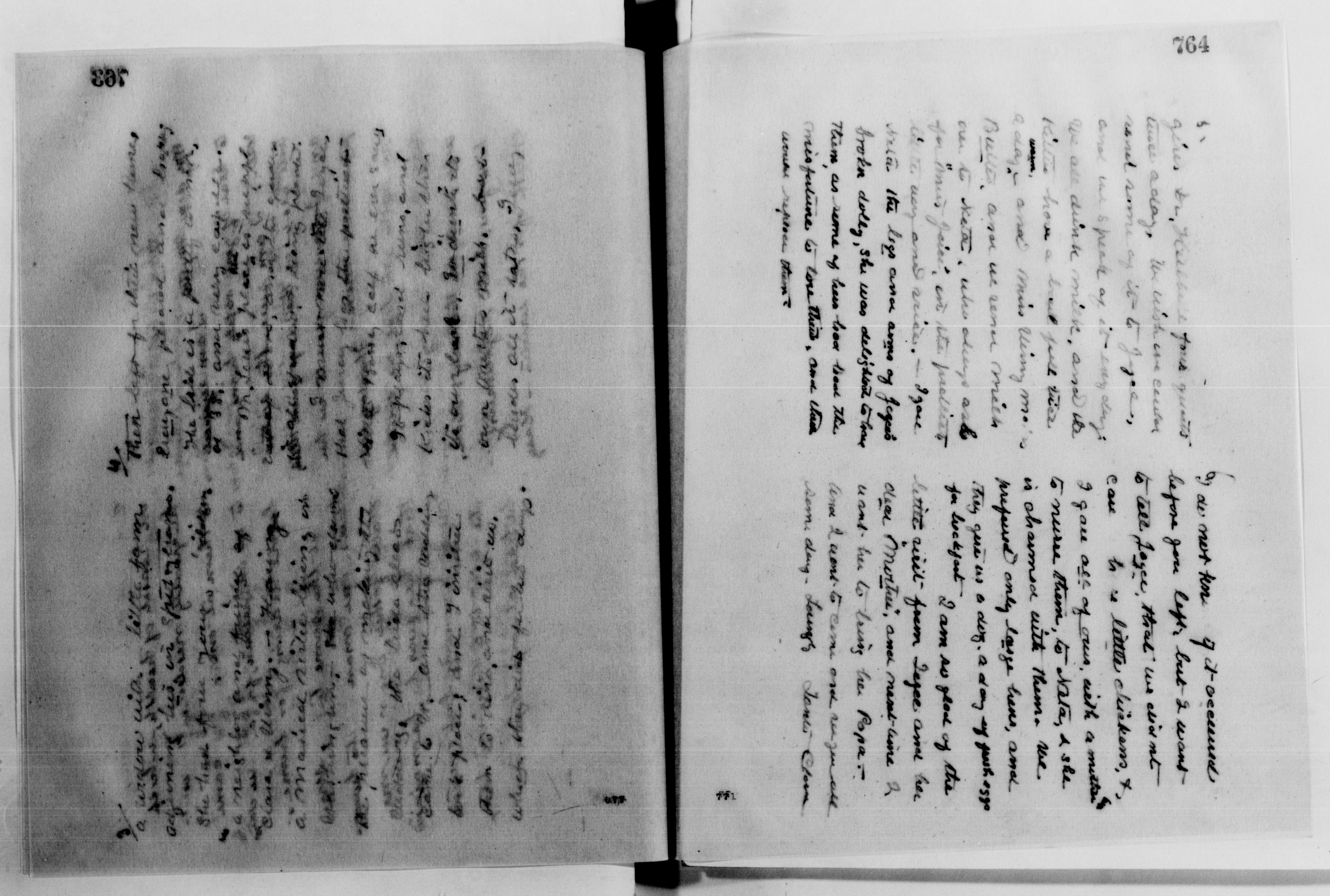 Scanned image of the current content page