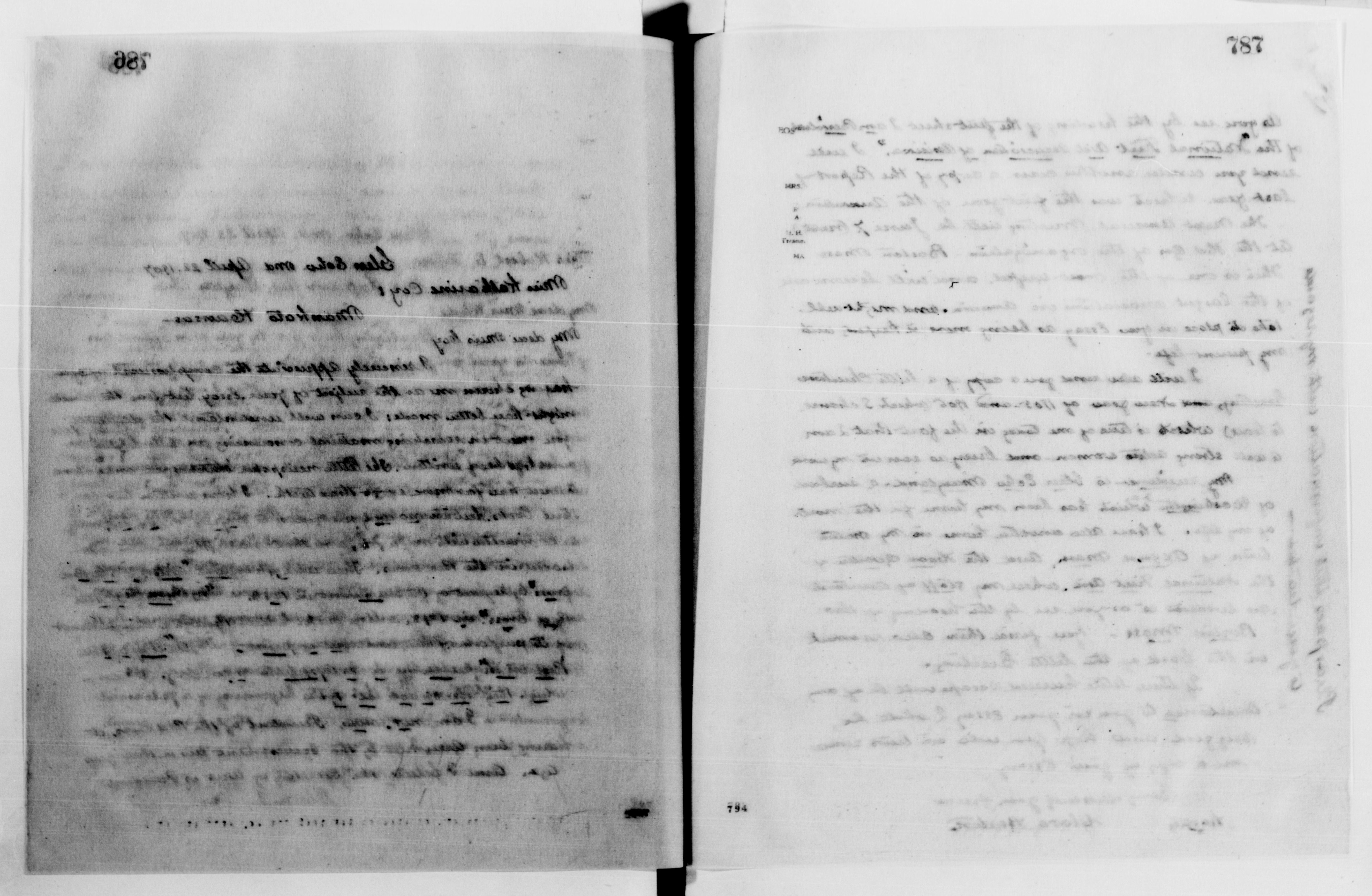 Scanned image of the current content page