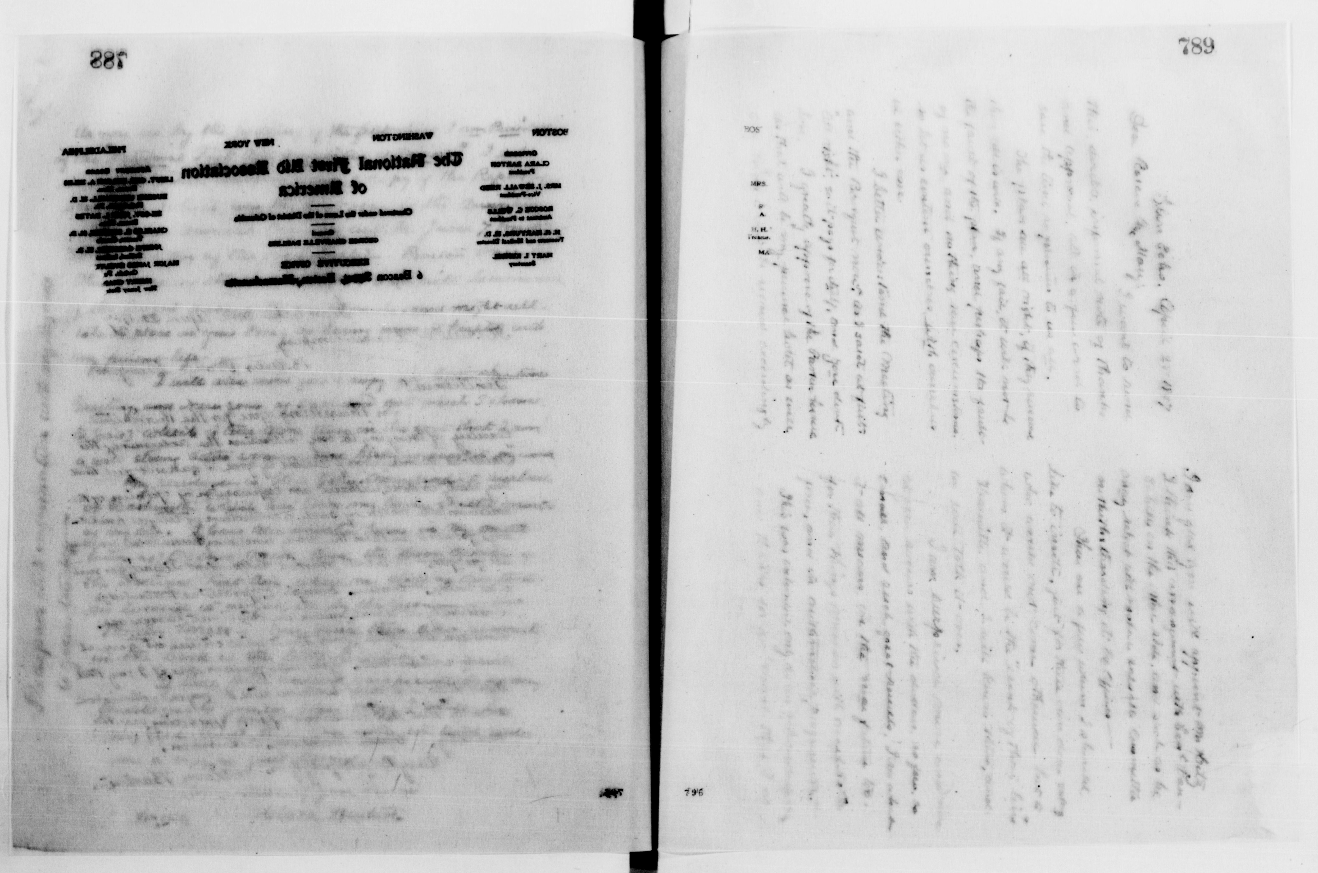 Scanned image of the current content page