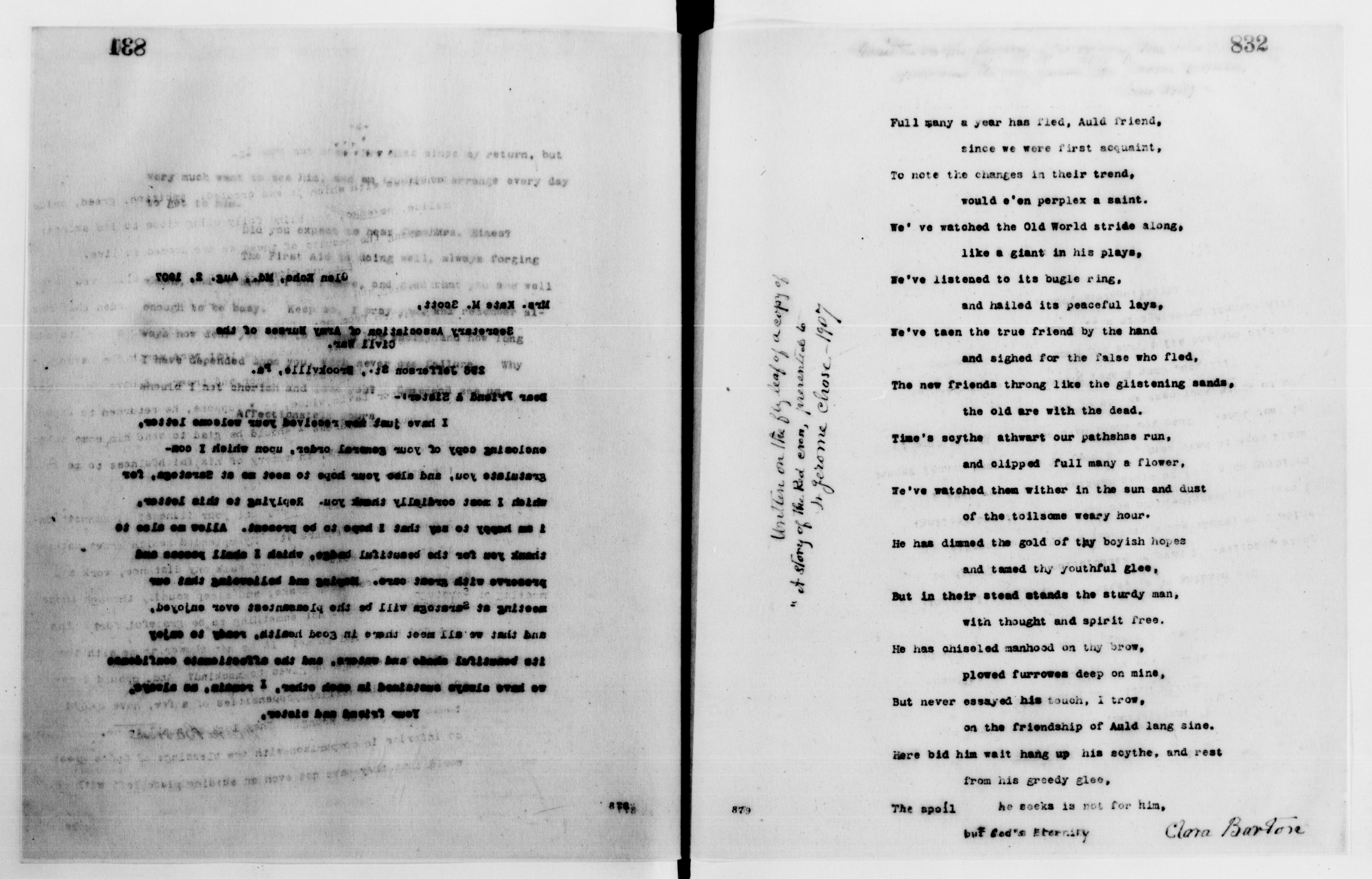 Scanned image of the current content page