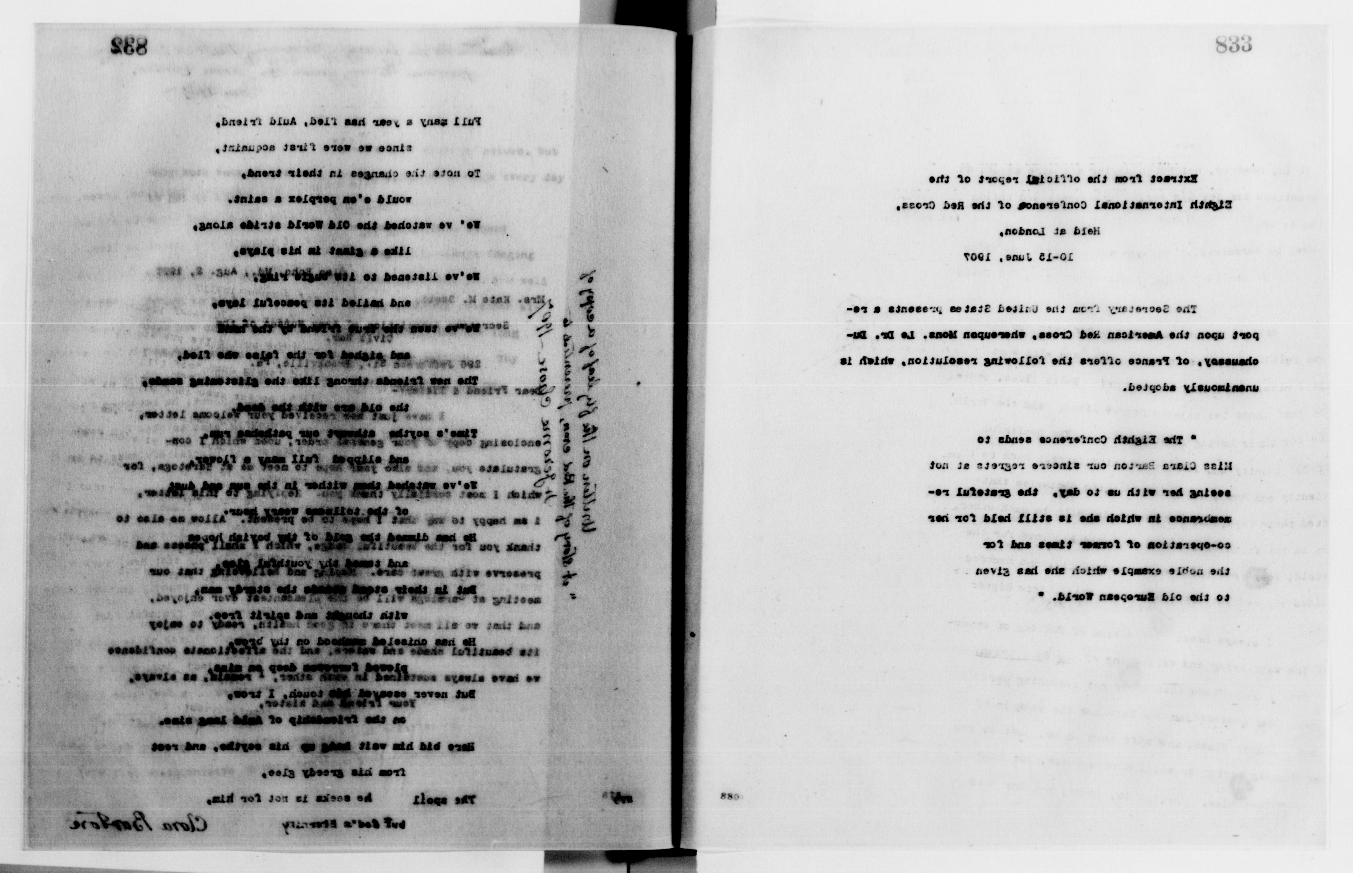 Scanned image of the current content page