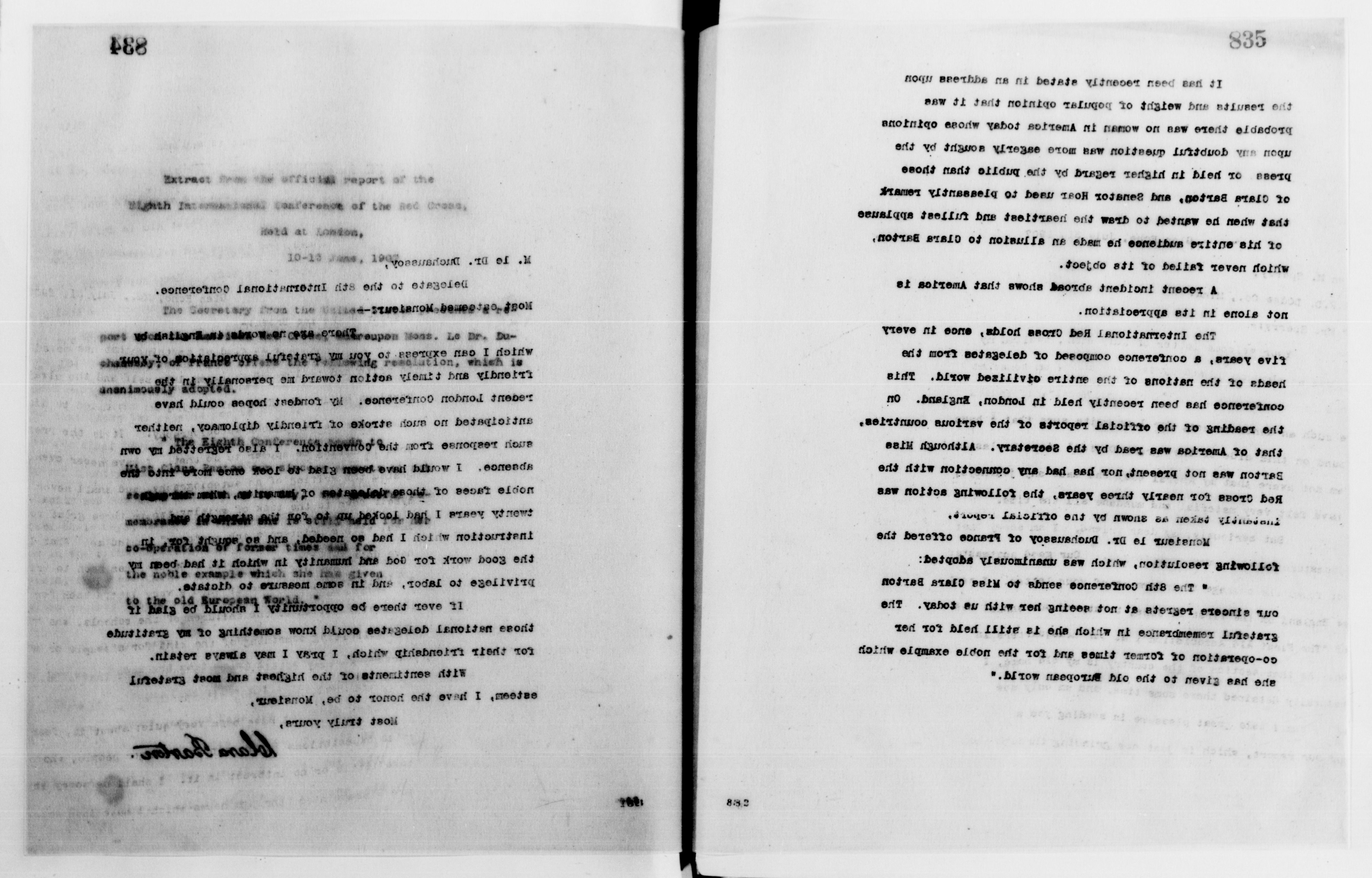 Scanned image of the current content page