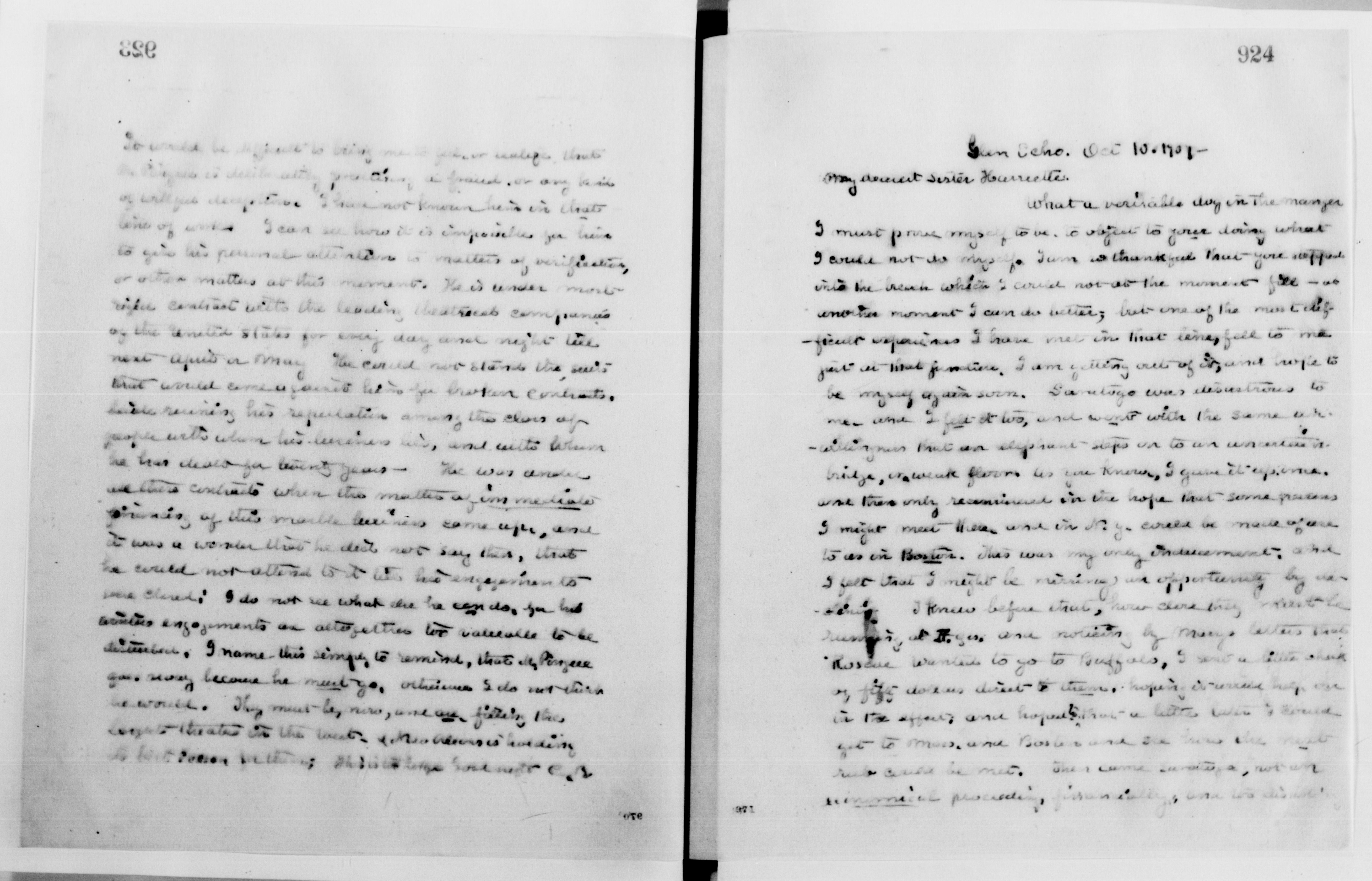 Scanned image of the current content page