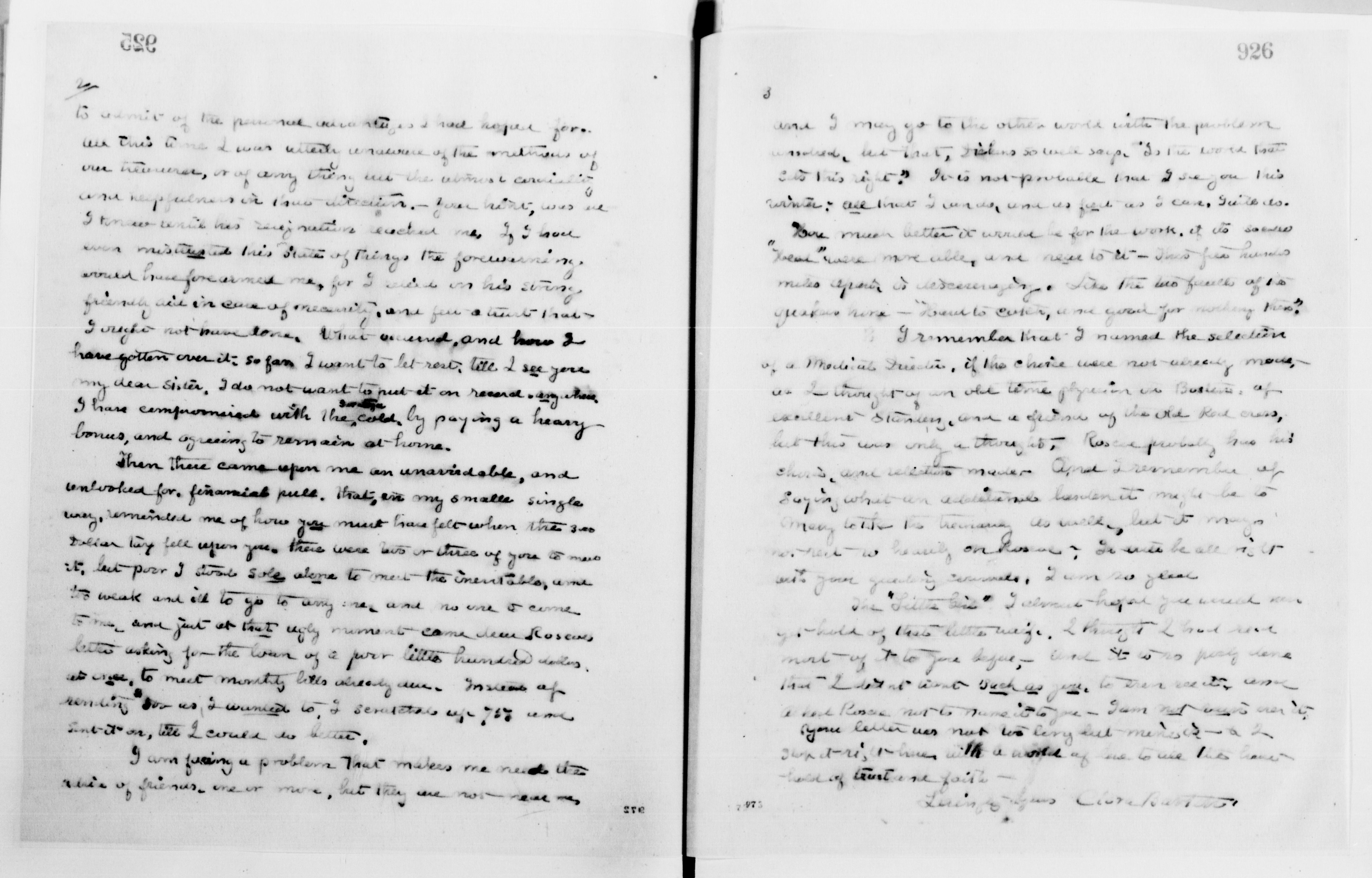 Scanned image of the current content page