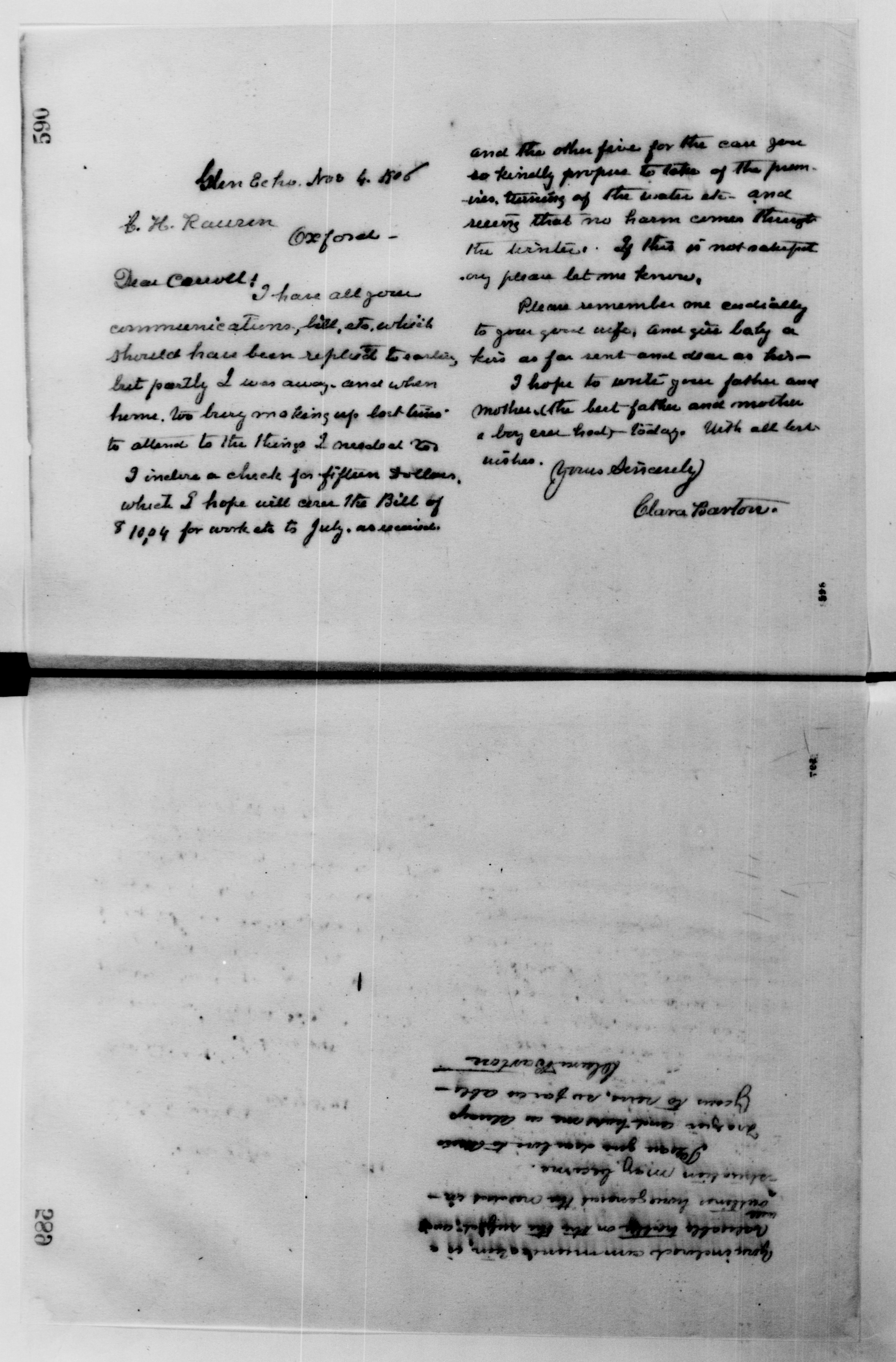 Scanned image of the current content page