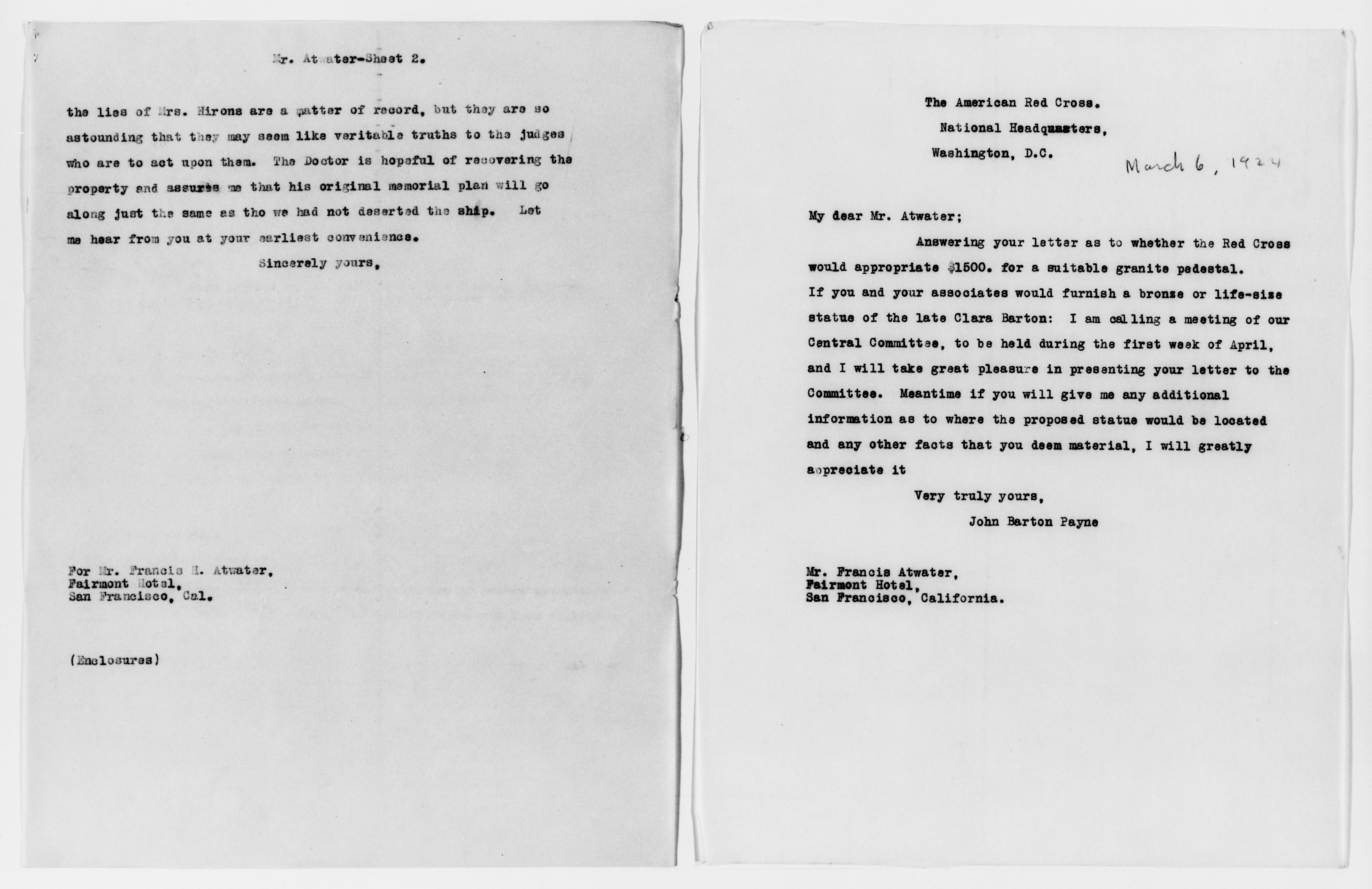 Scanned image of the current content page