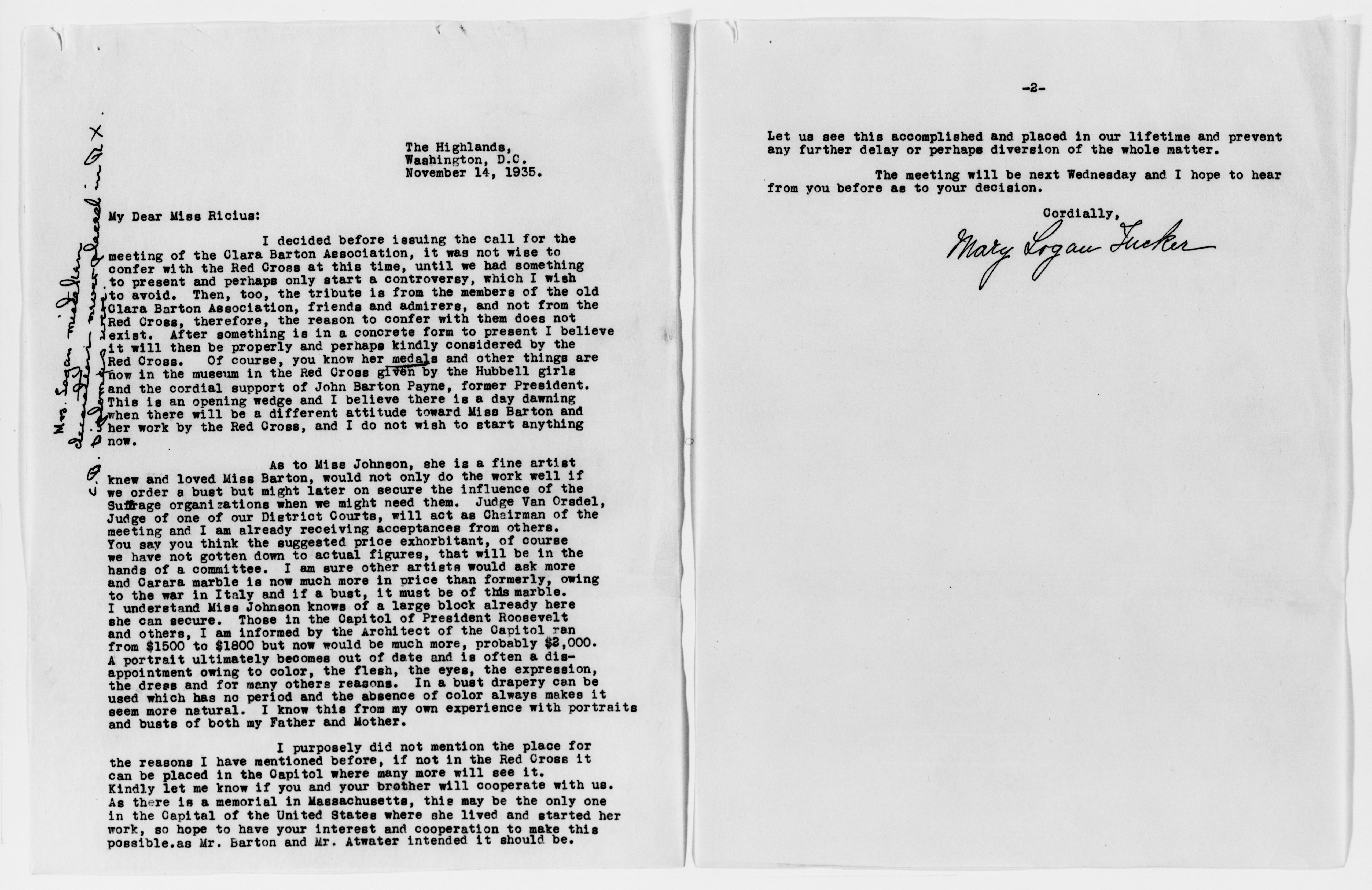 Scanned image of the current content page