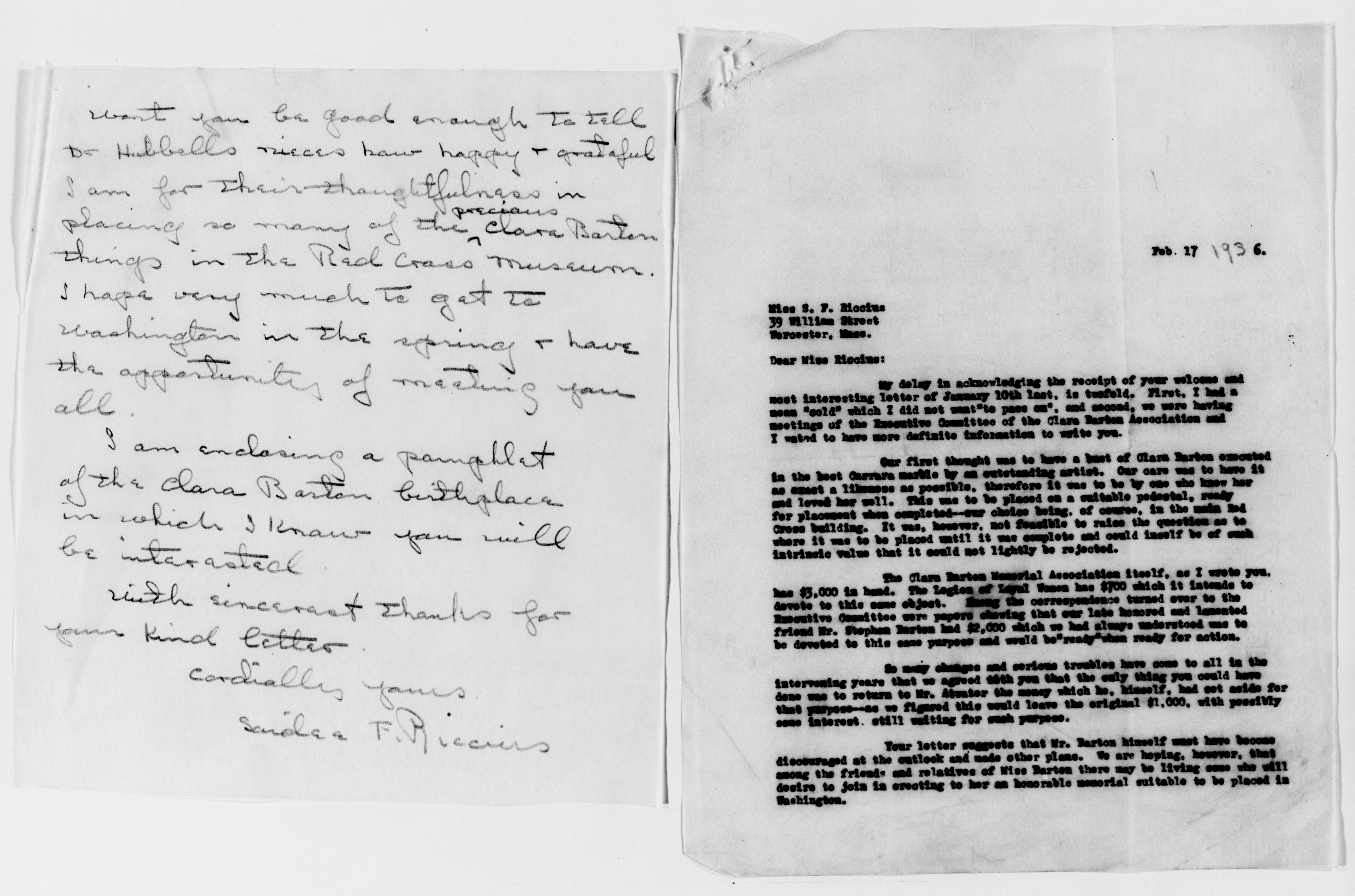 Scanned image of the current content page