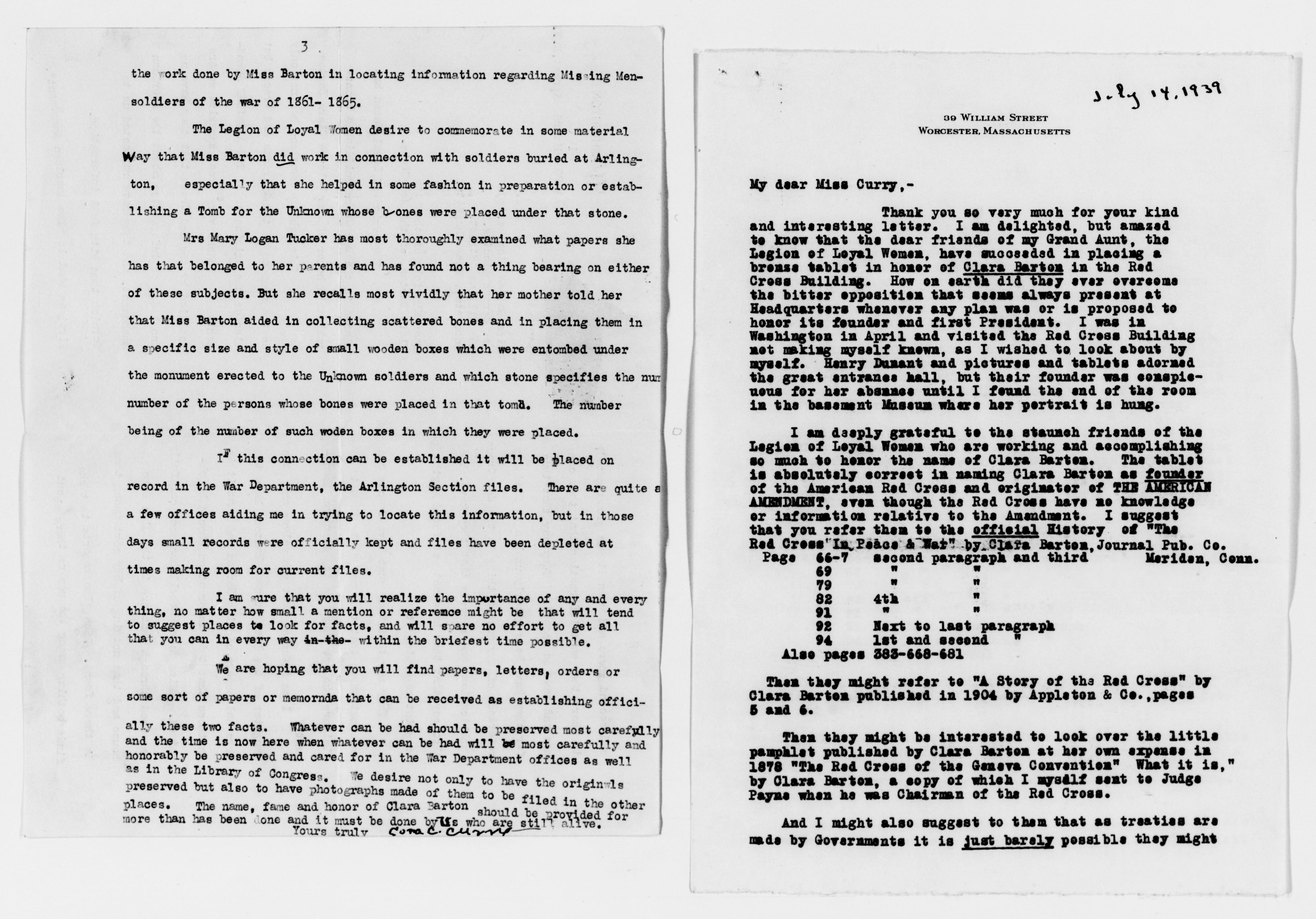 Scanned image of the current content page