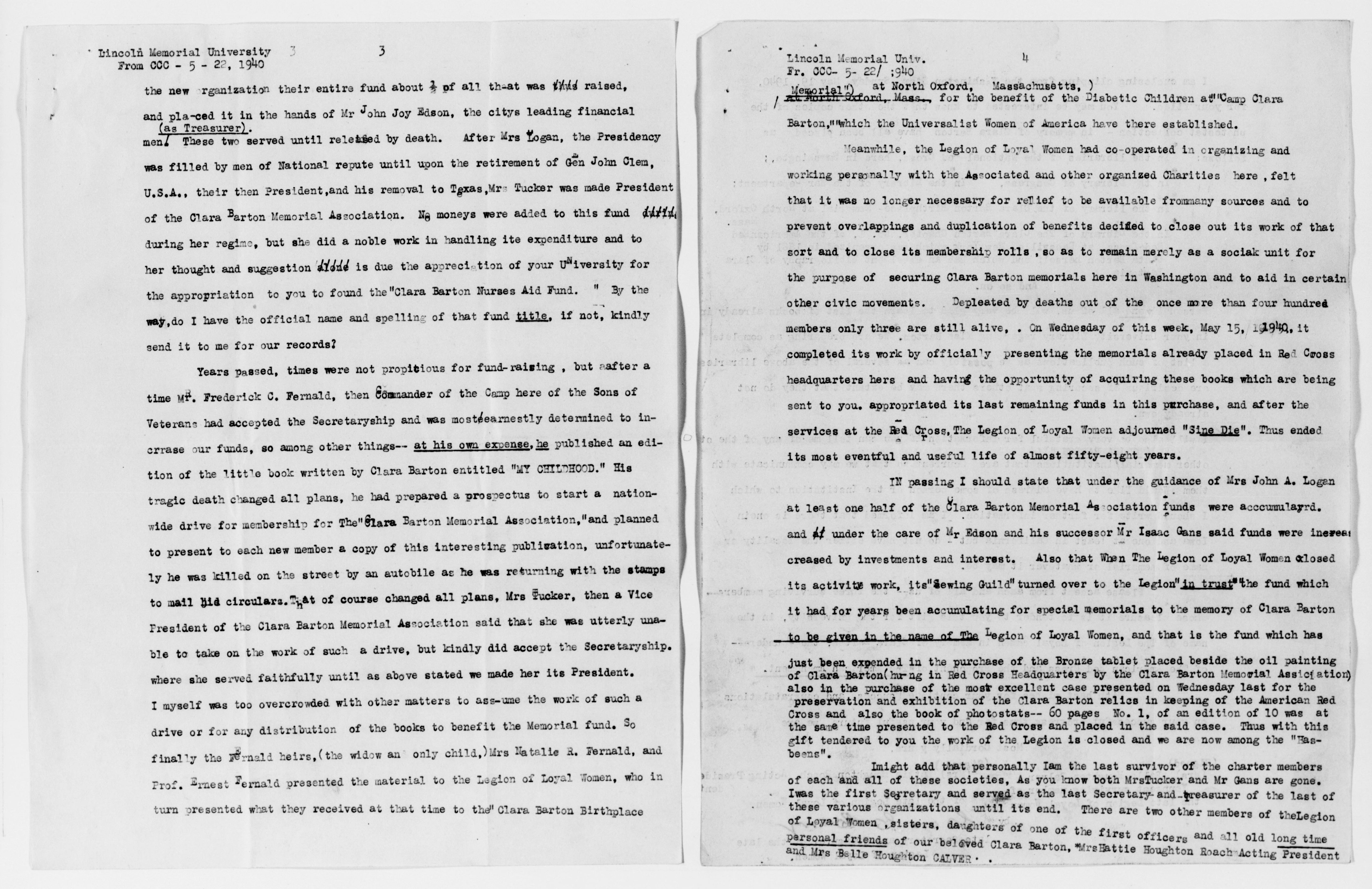 Scanned image of the current content page
