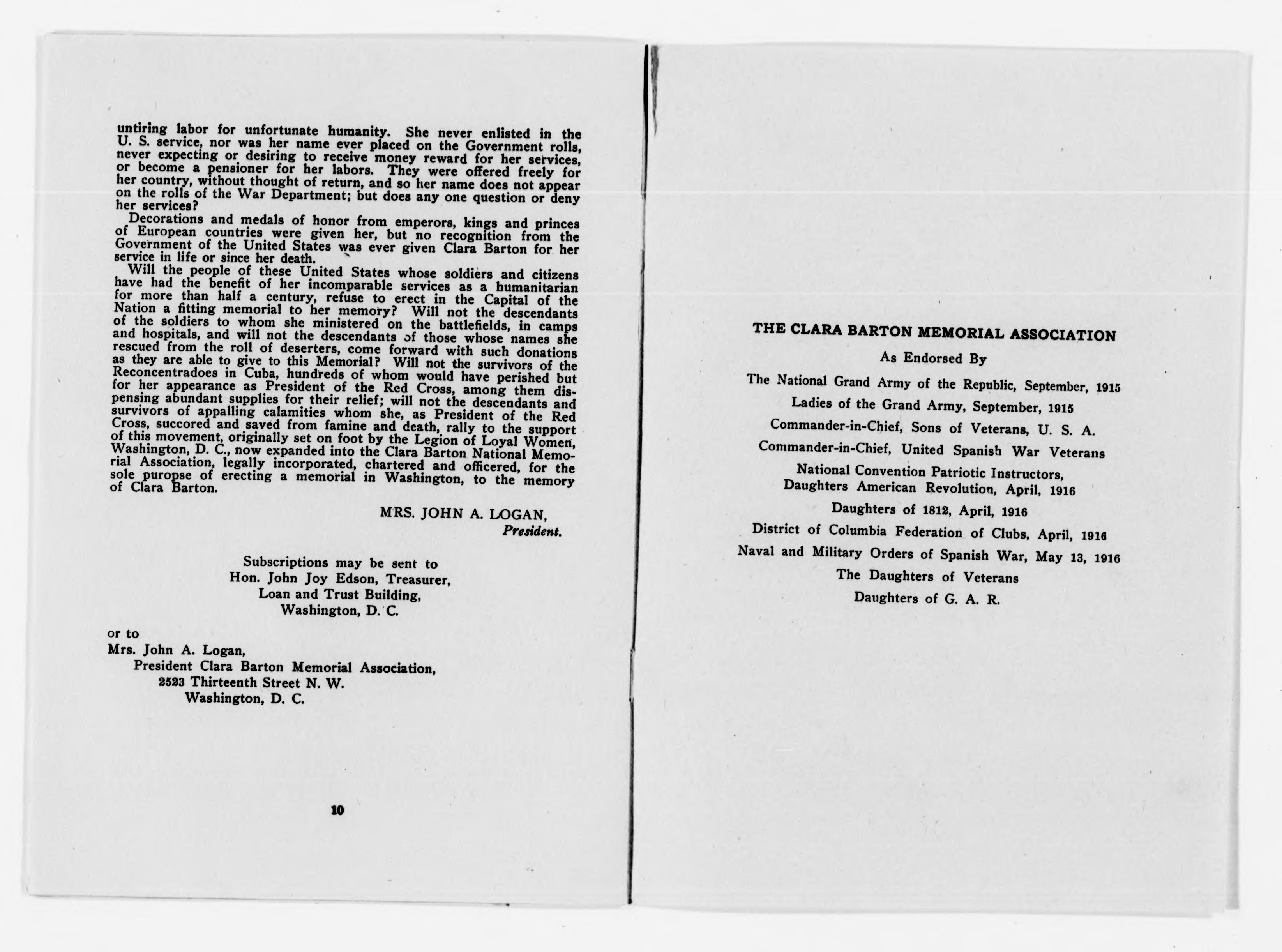 Scanned image of the current content page