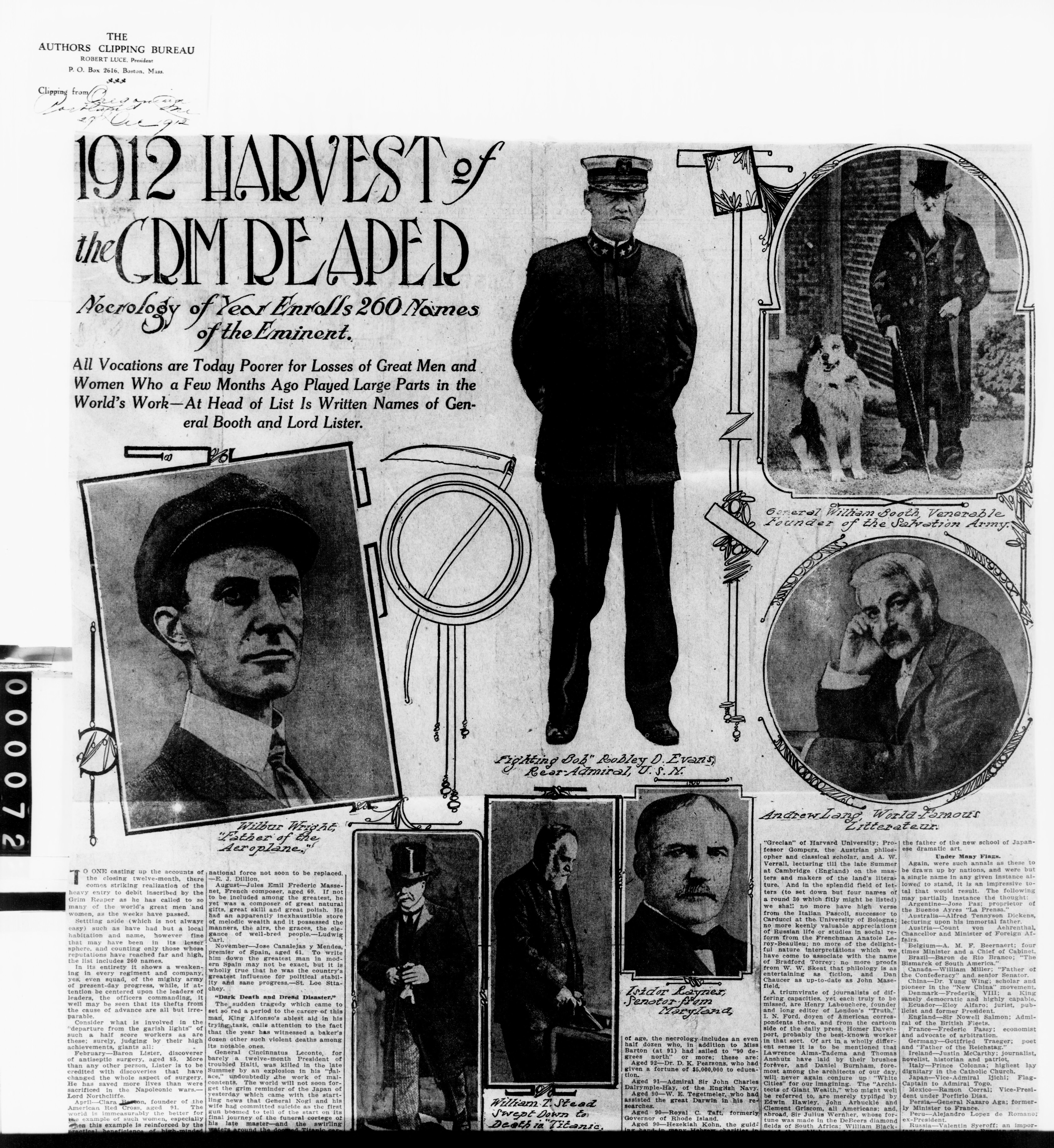 Scanned image of the current content page